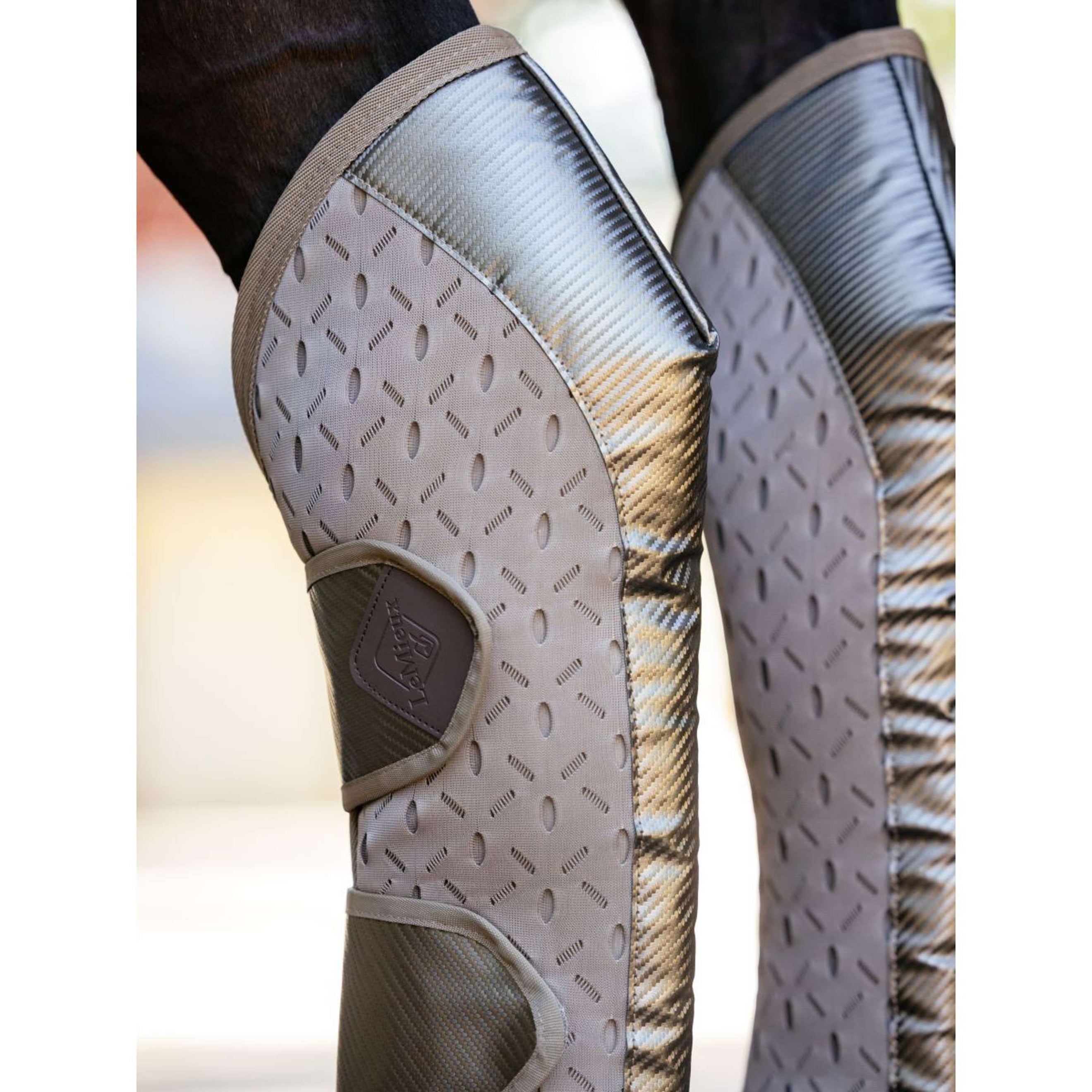 LeMieux Transport Protectors Kudos 3D Mesh Pecan