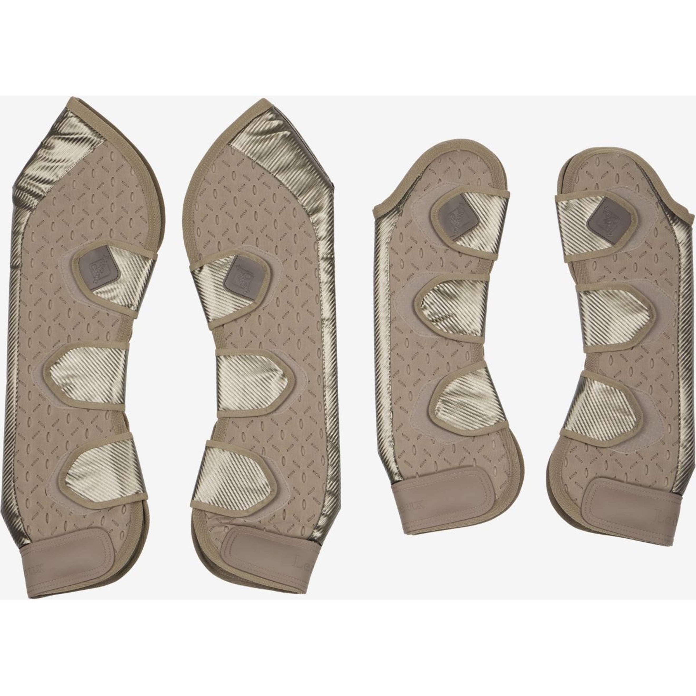 LeMieux Transport Protectors Kudos 3D Mesh Pecan