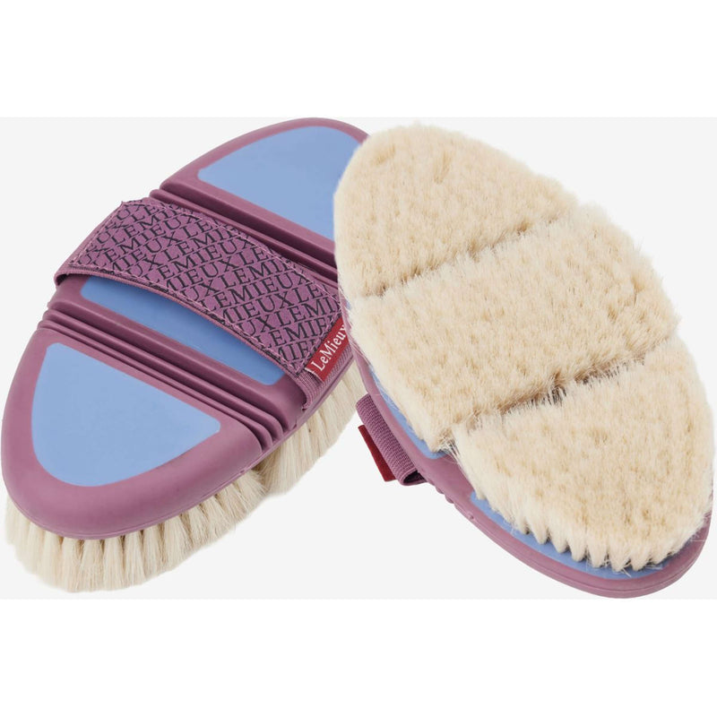 LeMieux Soft Brush Flexi Goat Hair Powder Blue