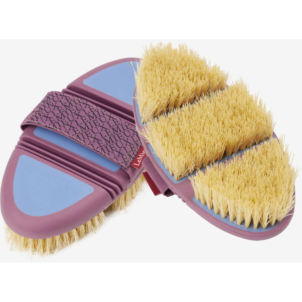 LeMieux Hard Brush Flexi Scrubbing Powder Blue
