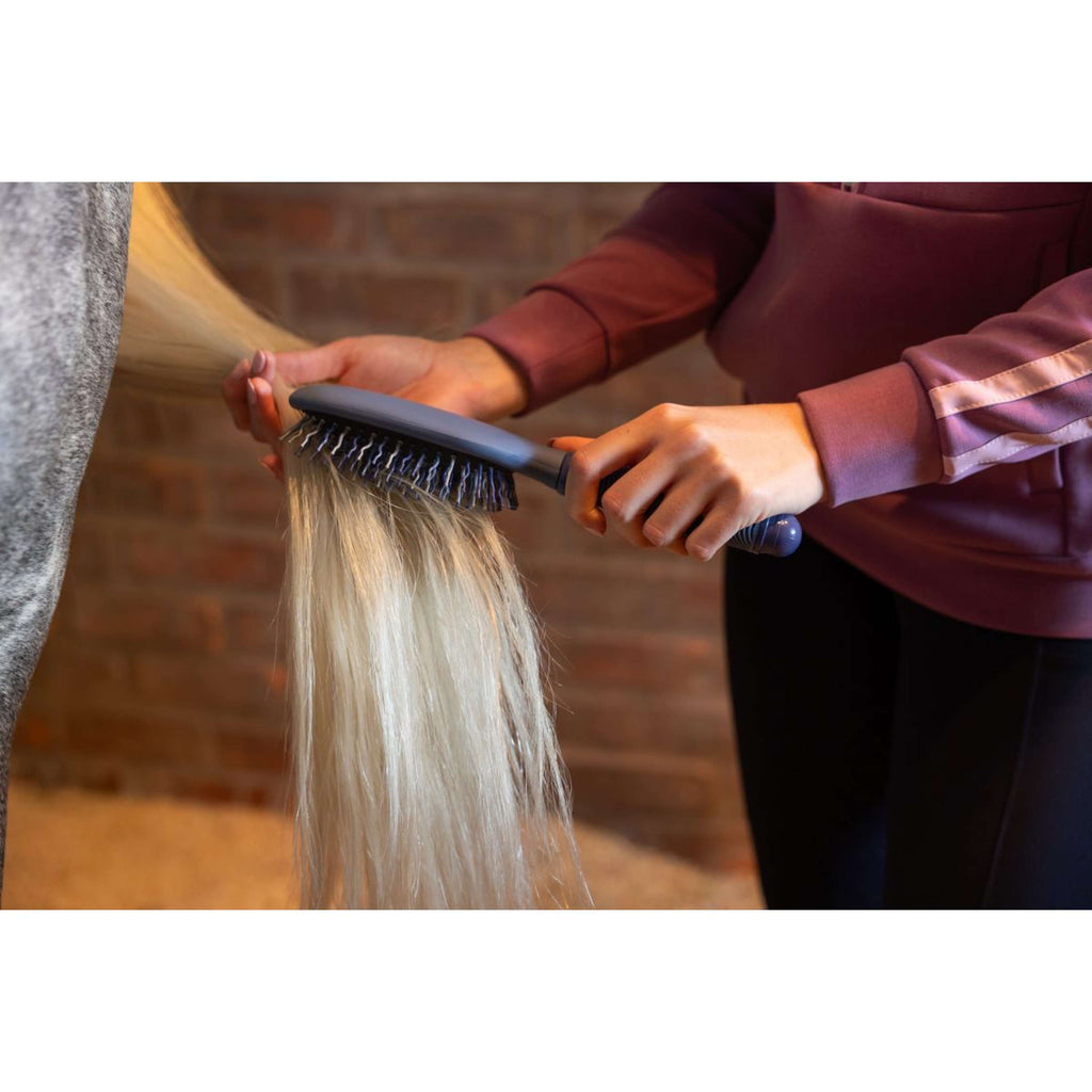 LeMieux Mane and Tail Brush Tangle Tidy Powder Blue