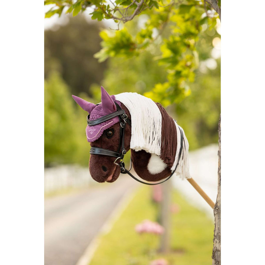 LeMieux Hobby Horse ear net Mallow