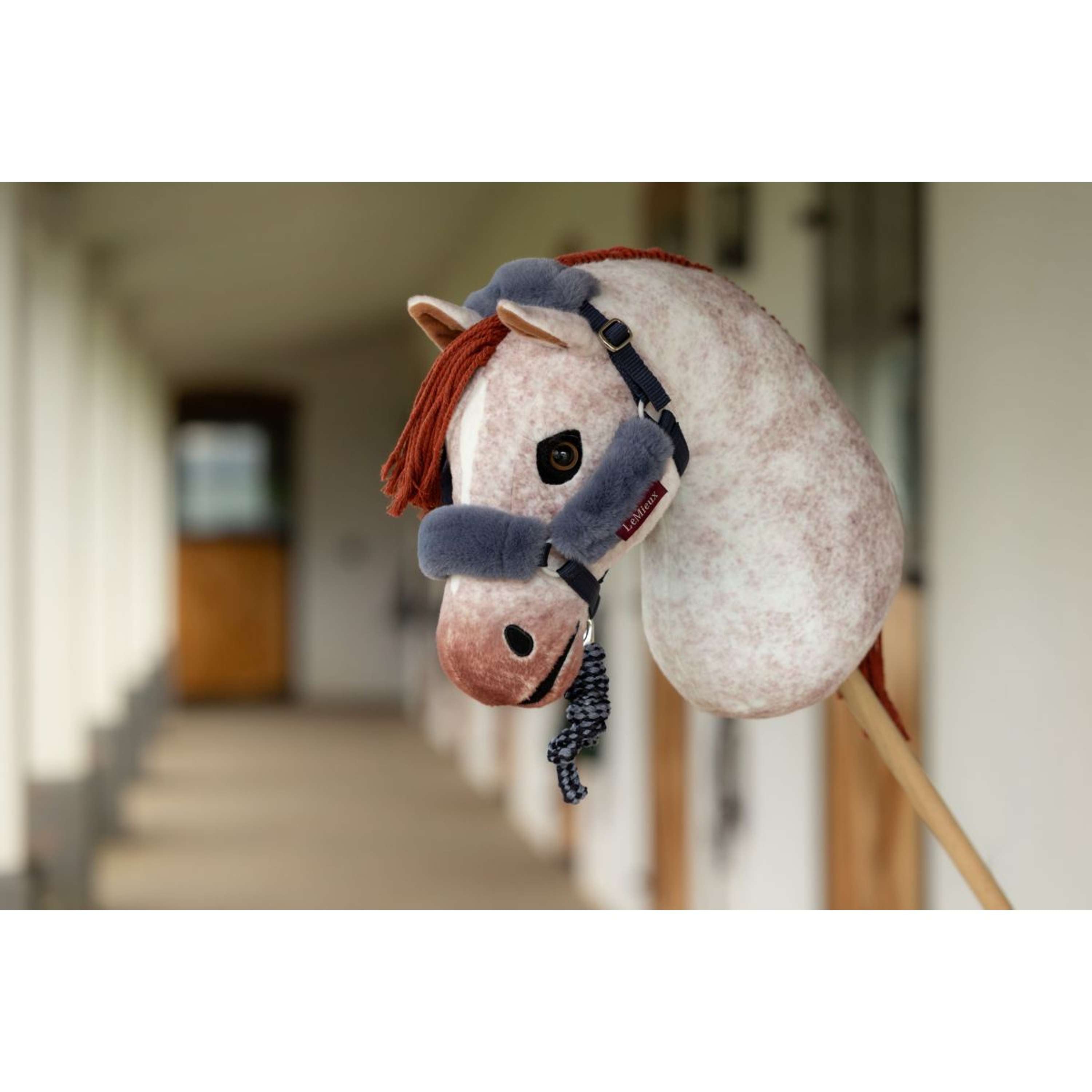 LeMieux Hobby Horse Comfort Headcollar Navy