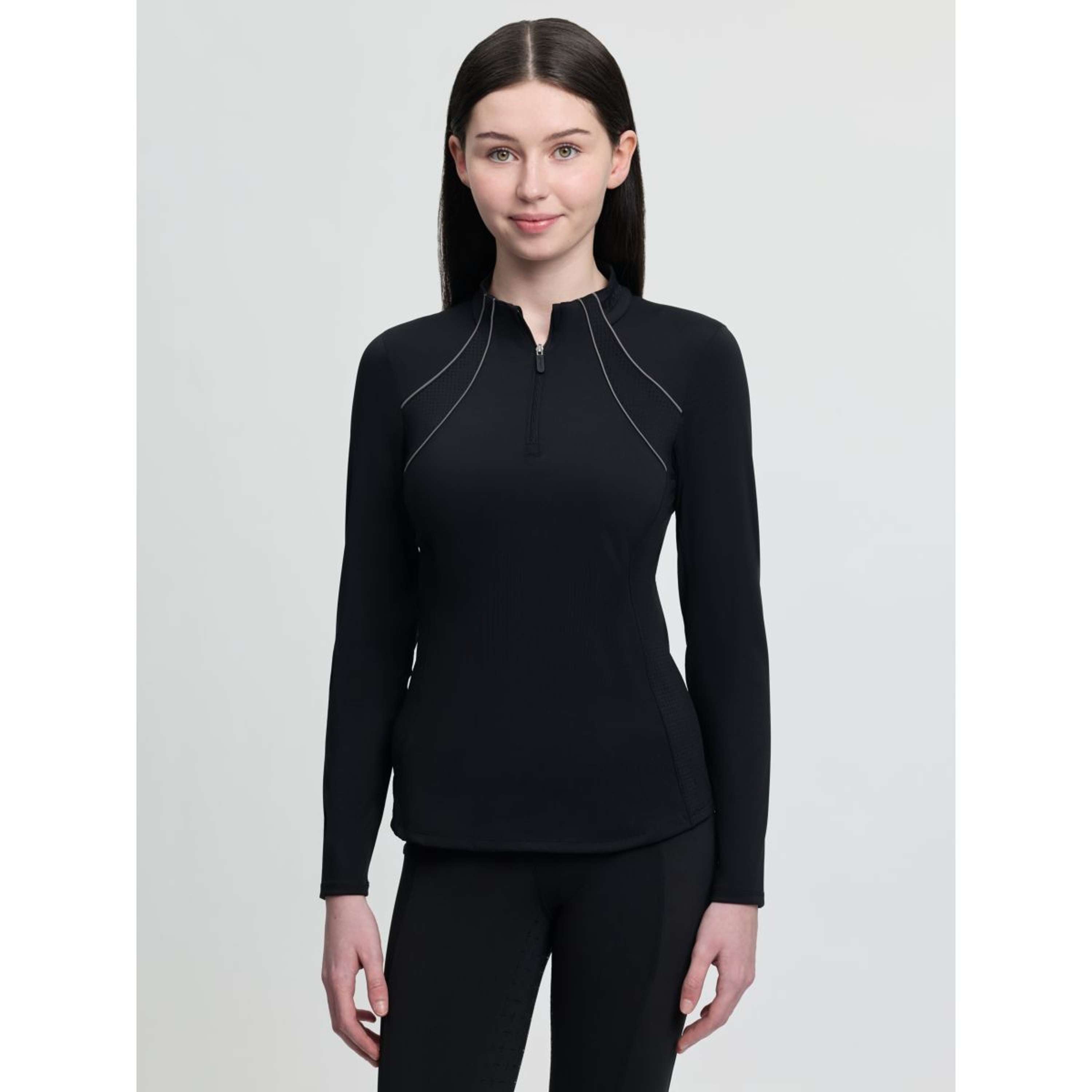 LeMieux Base Layer Young Rider Airflow Black