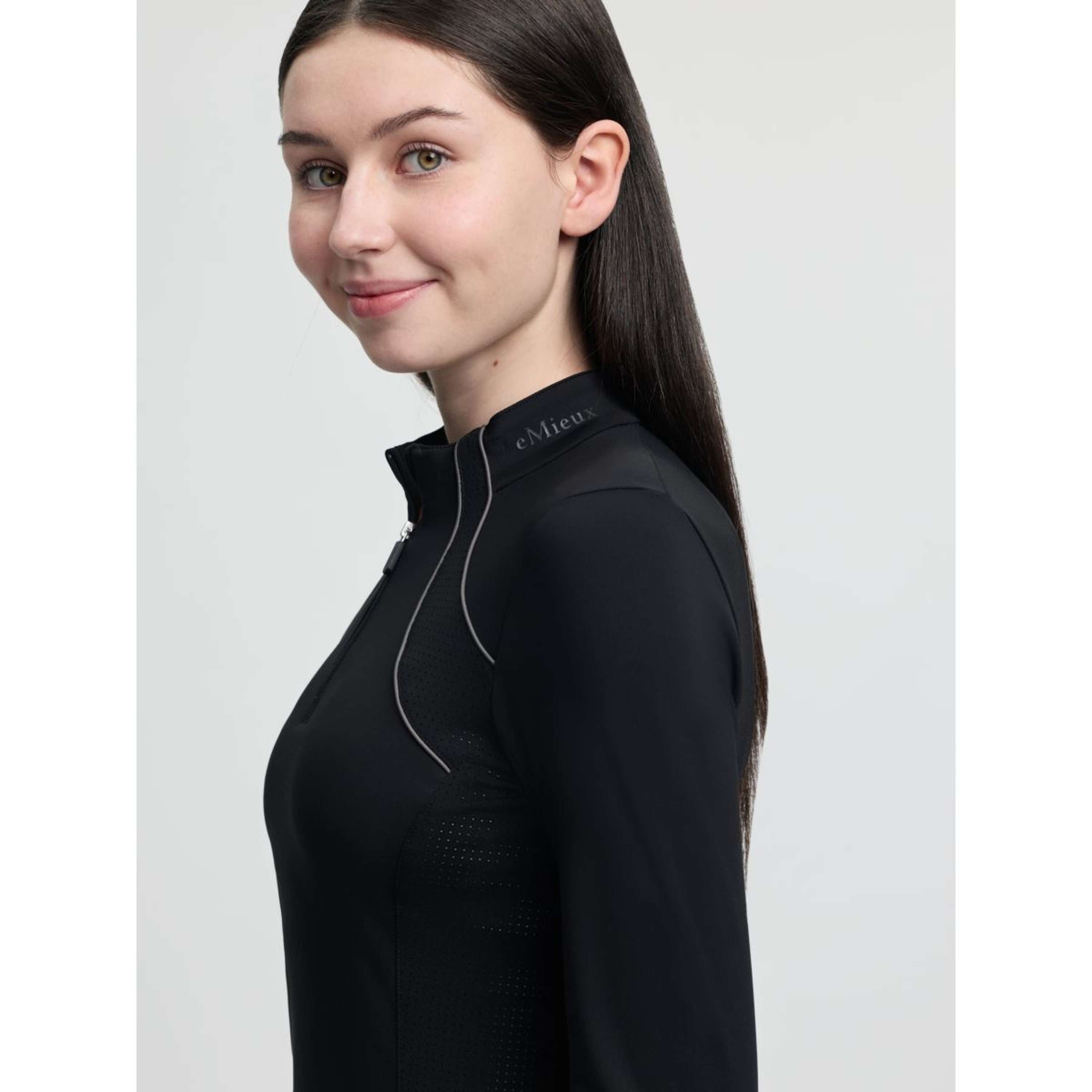 LeMieux Base Layer Young Rider Airflow Black