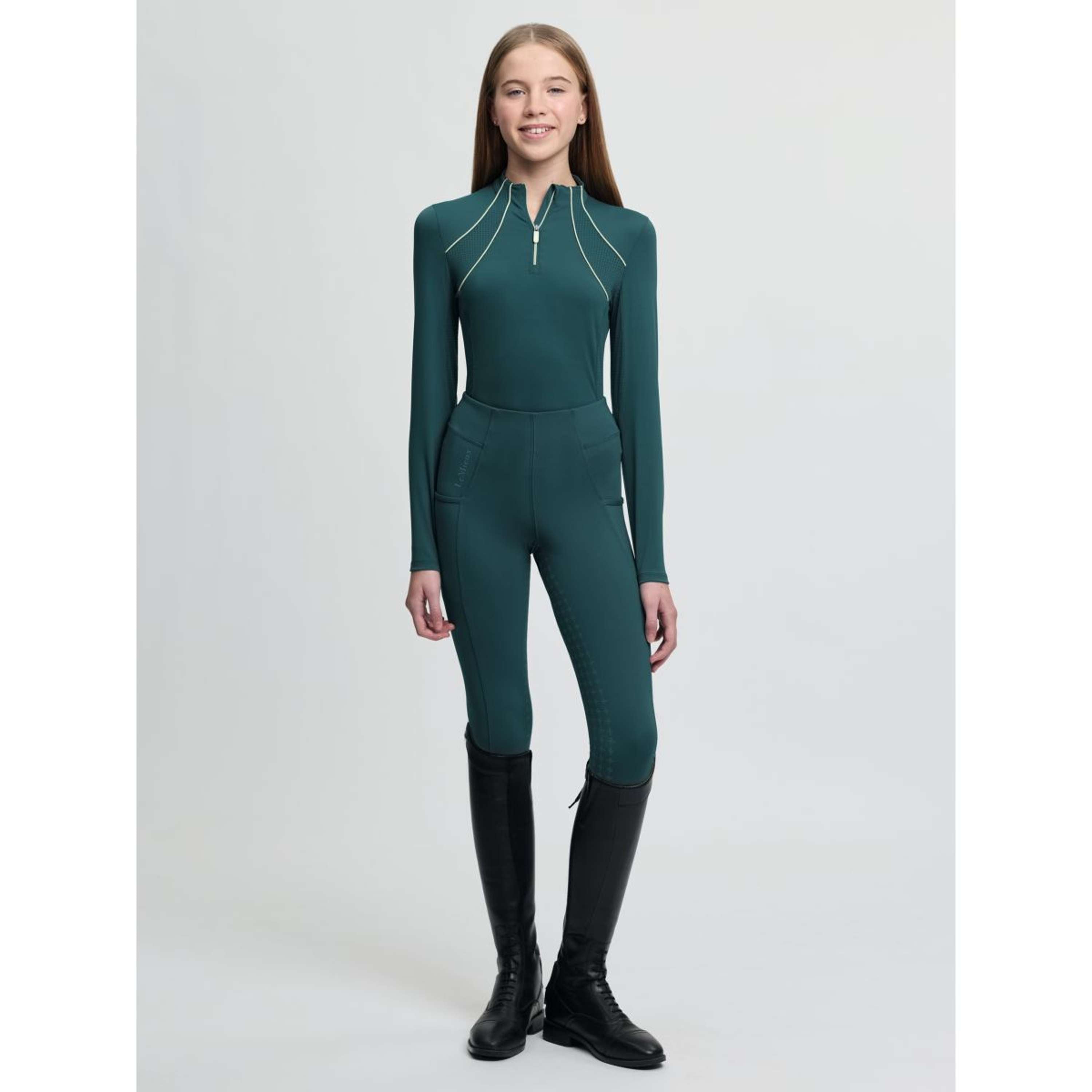 LeMieux Base Layer Young Rider Airflow Jungle
