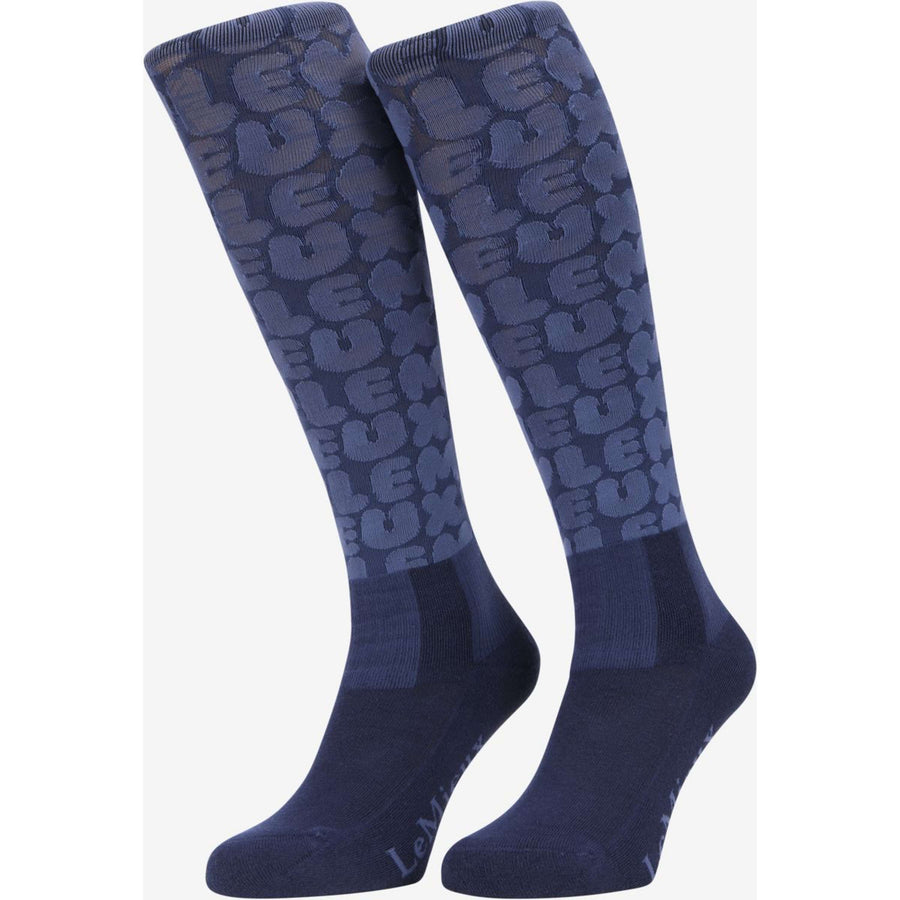 LeMieux Socks Footsie Bubble Shadow