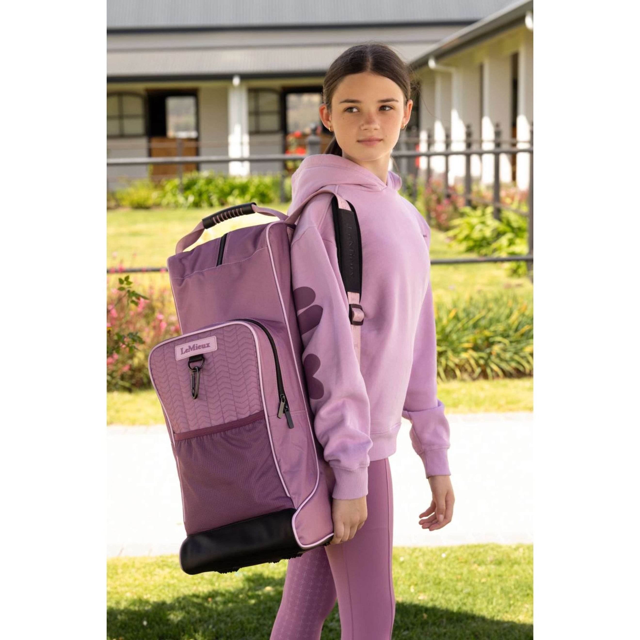 LeMieux Helmet/Boot Bag Mallow