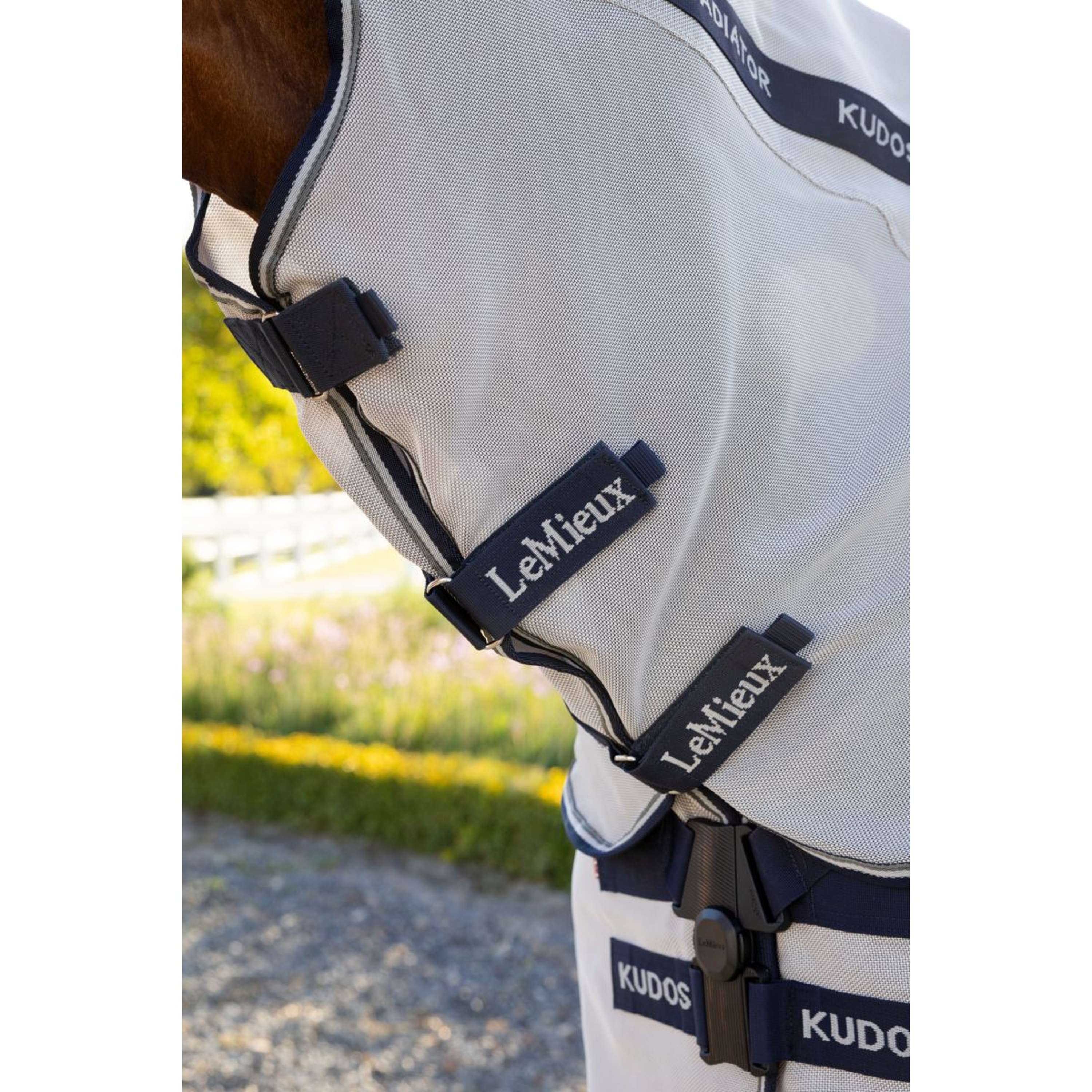 LeMieux Fly Rug Kudos Gladiator Grey