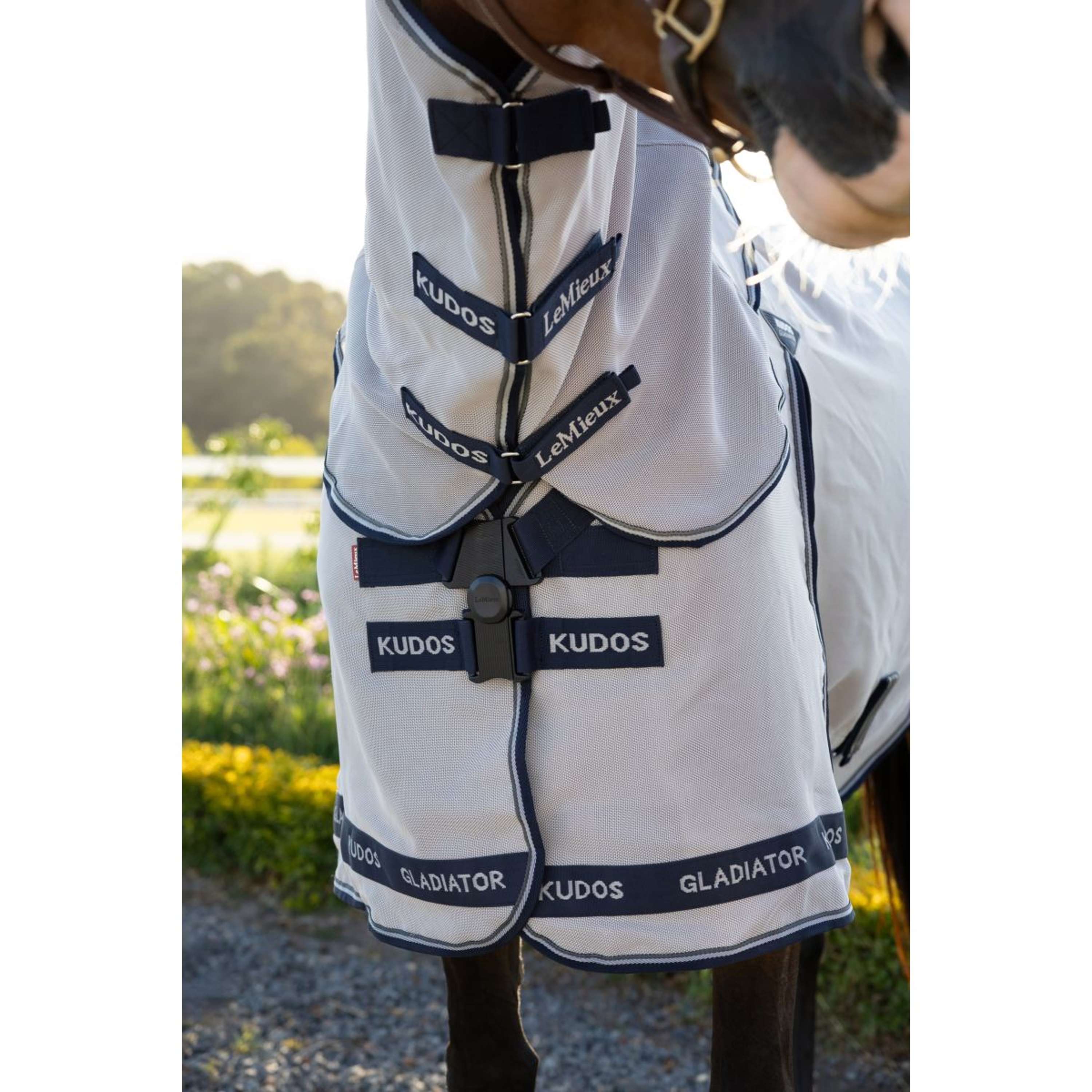 LeMieux Fly Rug Kudos Gladiator Grey