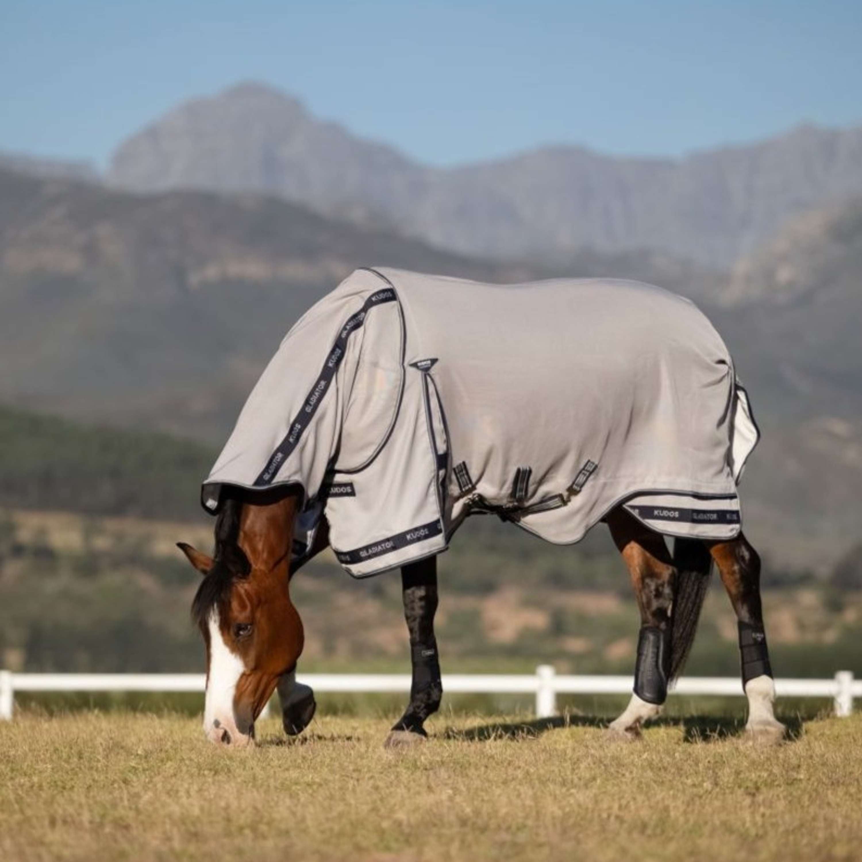 LeMieux Fly Rug Kudos Gladiator Grey