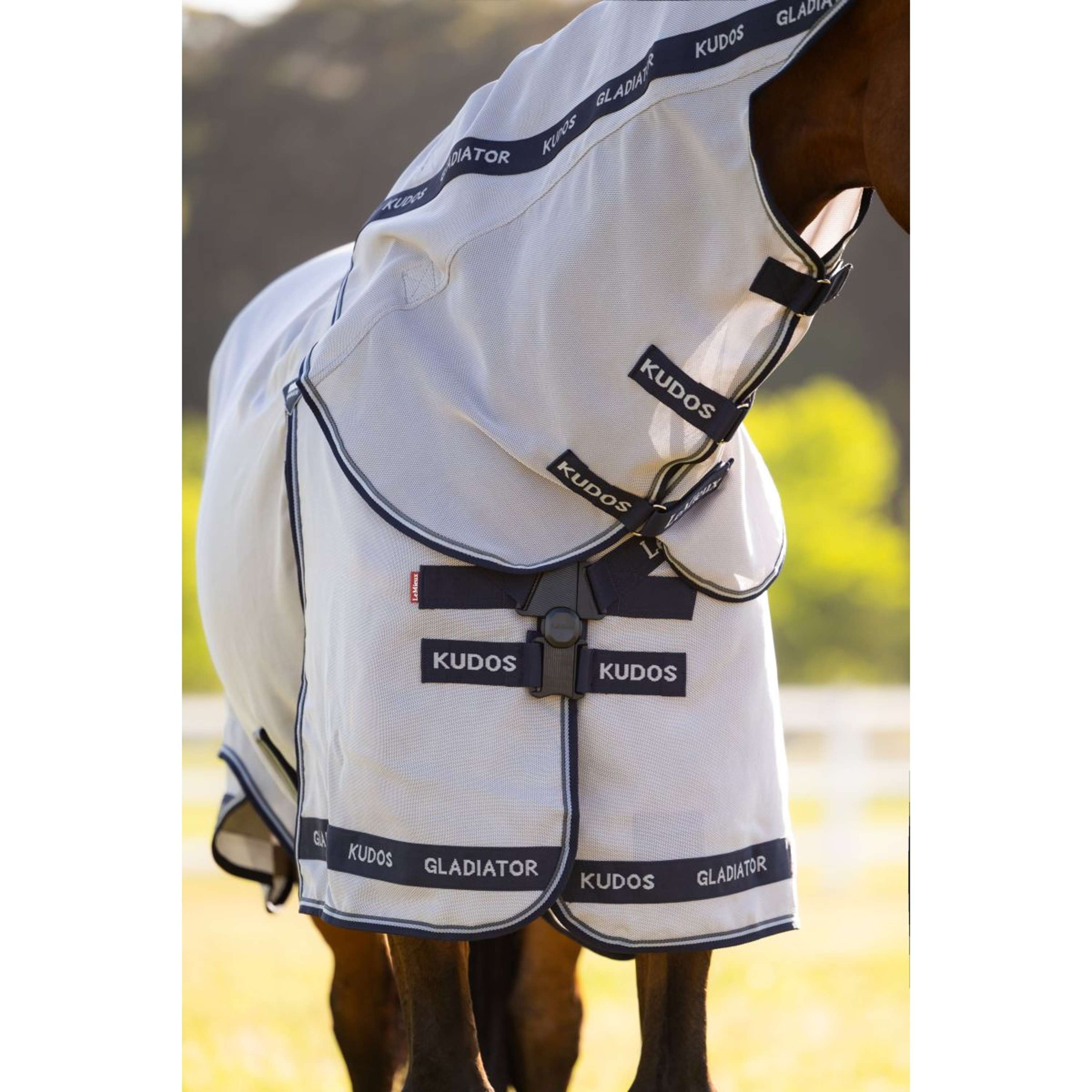 LeMieux Fly Rug Kudos Gladiator Grey