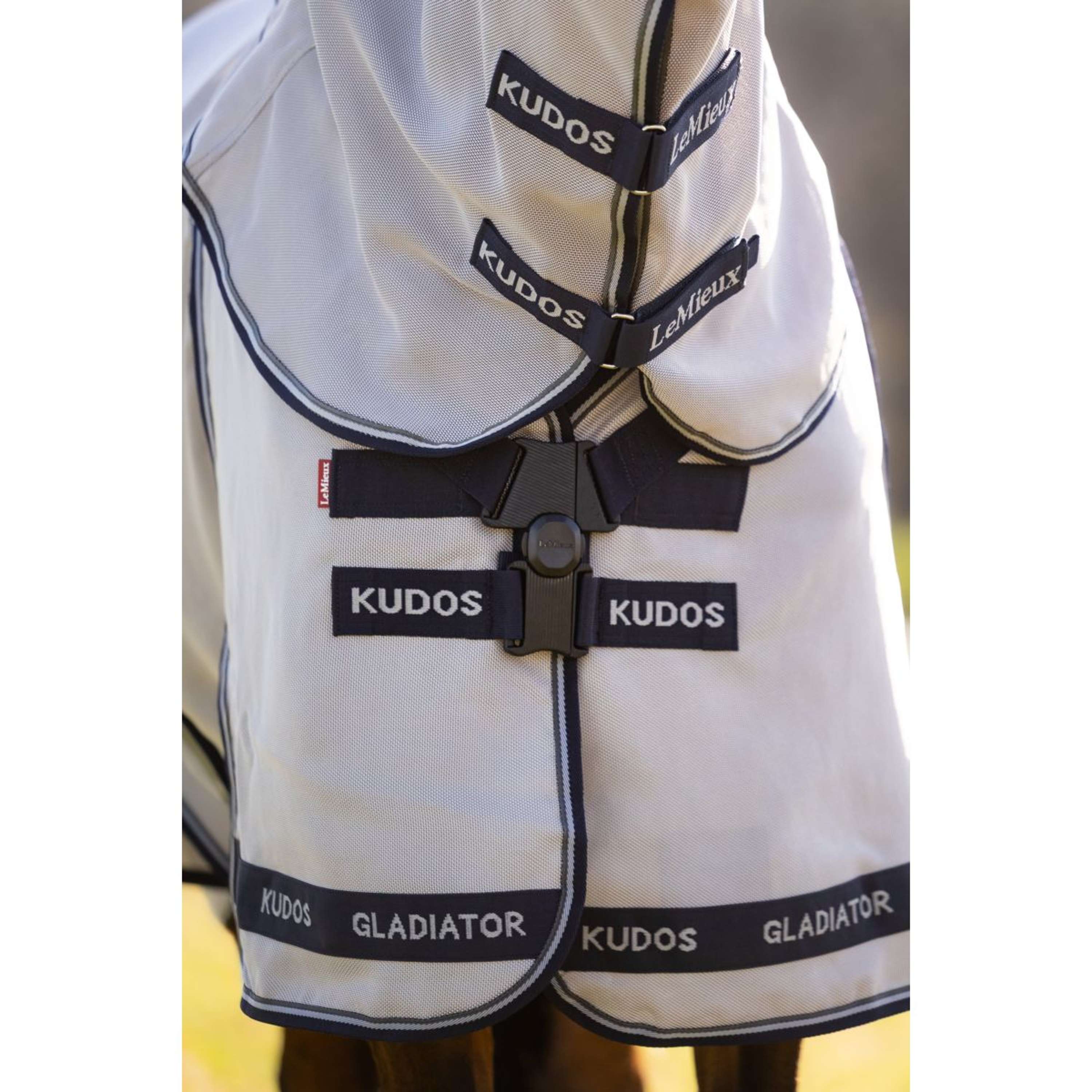 LeMieux Fly Rug Kudos Gladiator Grey