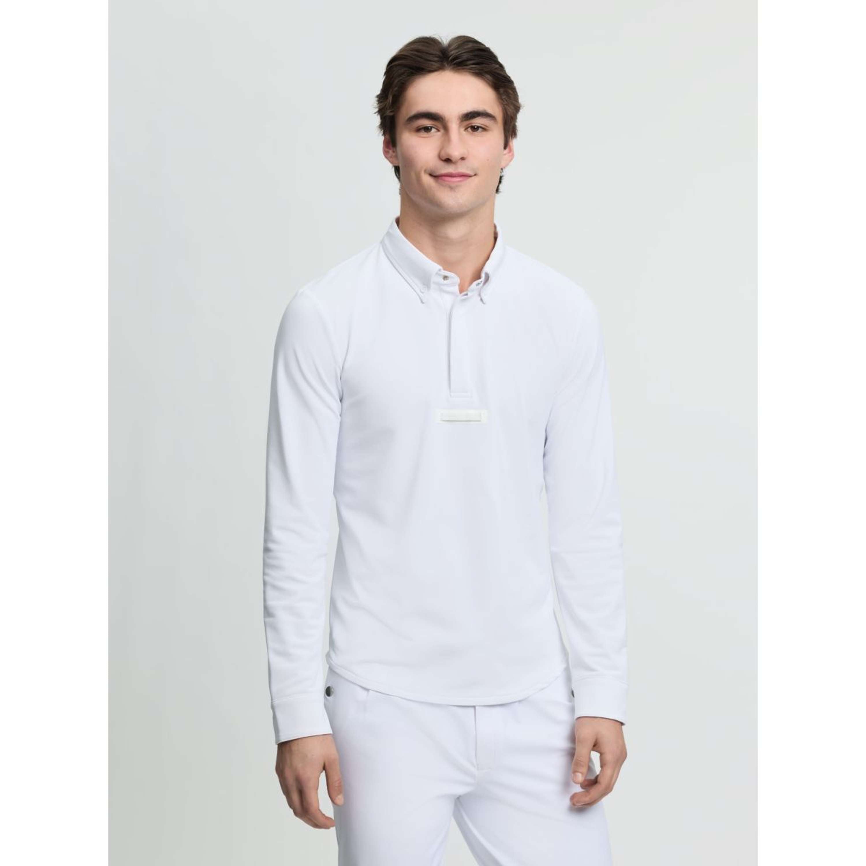 LeMieux Competition Shirt Show Men White