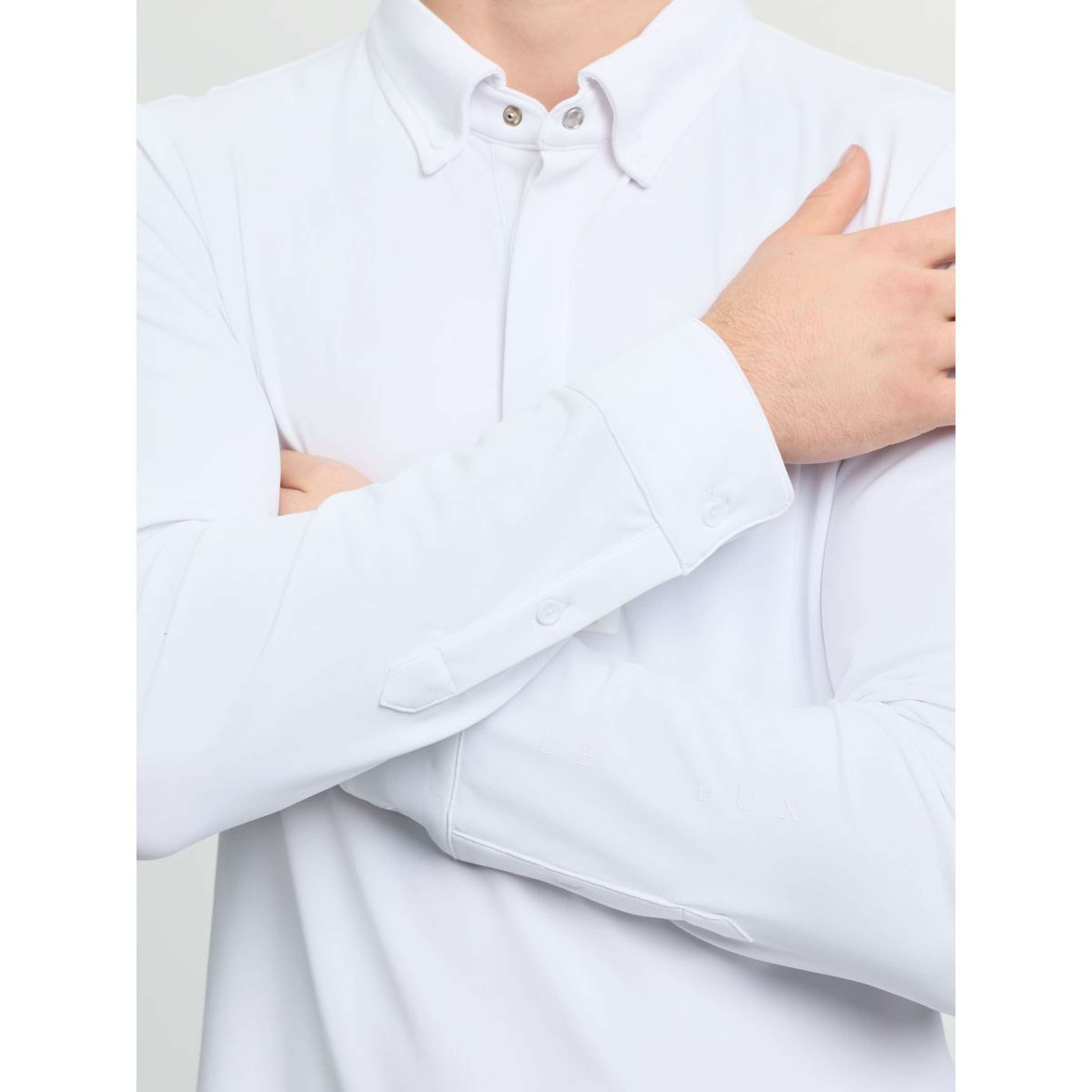 LeMieux Competition Shirt Show Men White