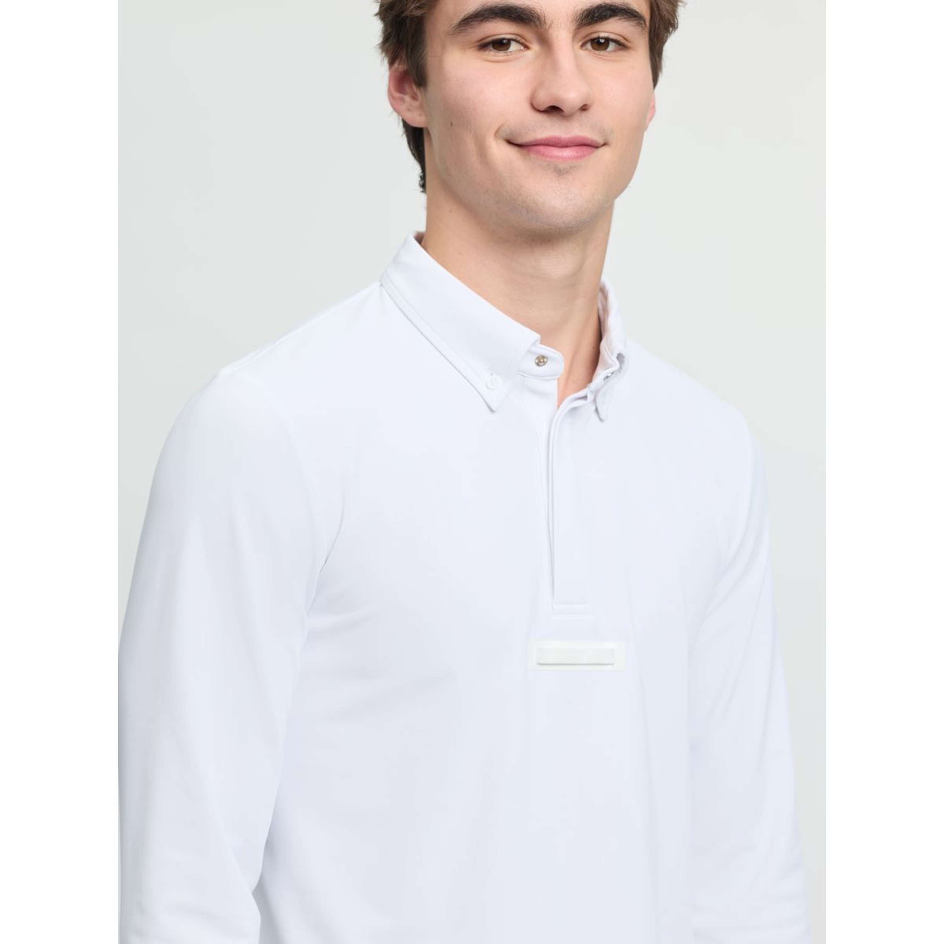 LeMieux Competition Shirt Show Men White