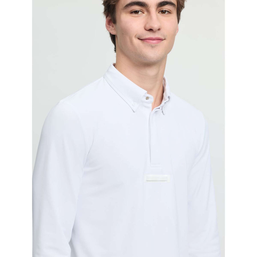 LeMieux Competition Shirt Show Men White