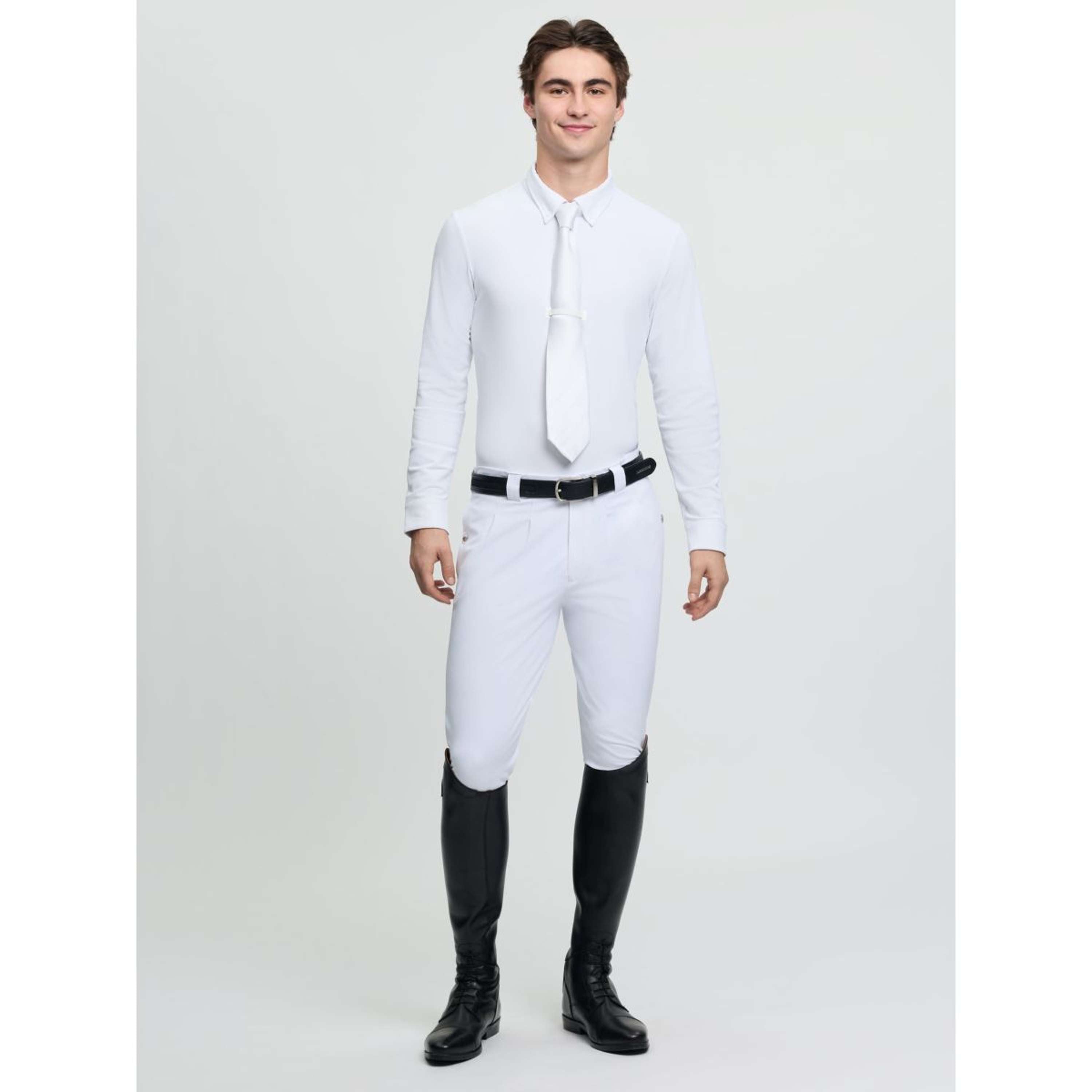 LeMieux Competition Shirt Show Men White