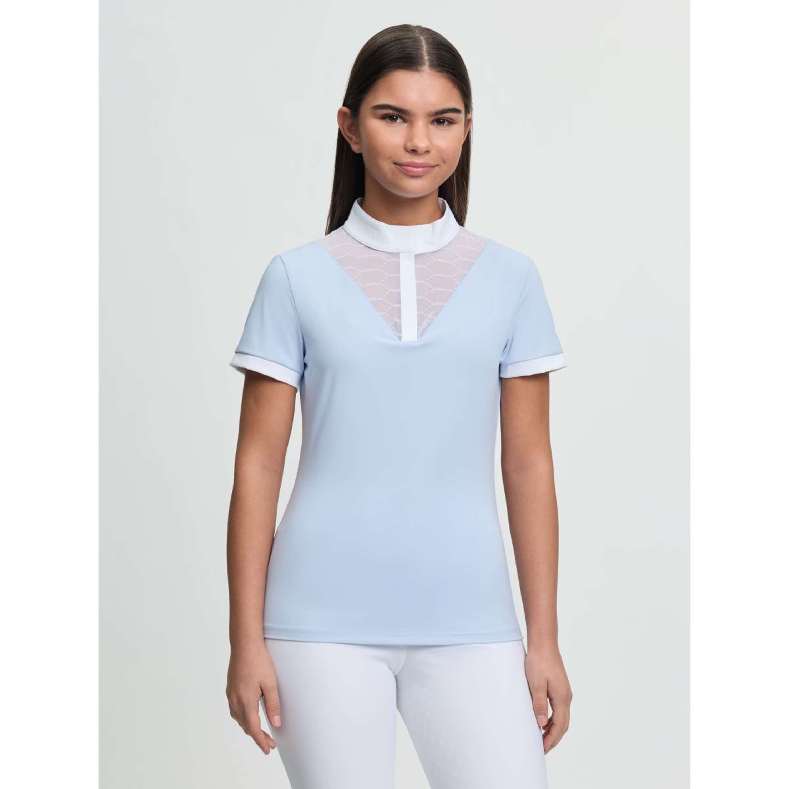 LeMieux Competition Shirt Young Rider Eva Mist