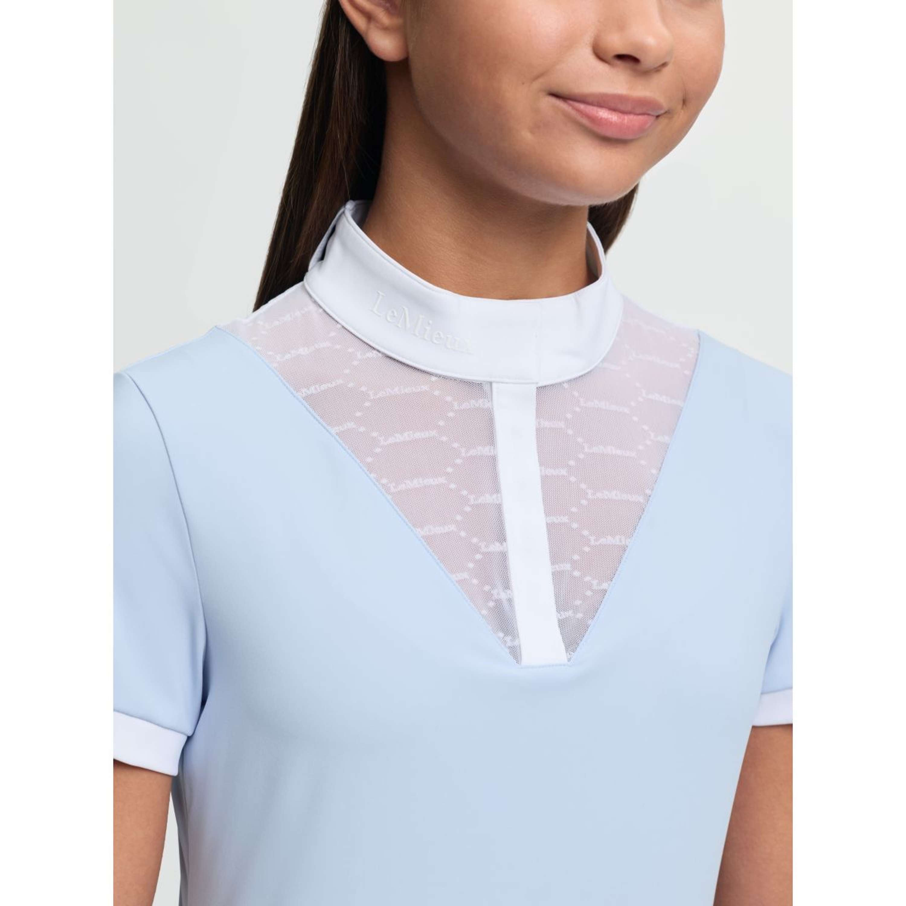 LeMieux Competition Shirt Young Rider Eva Mist
