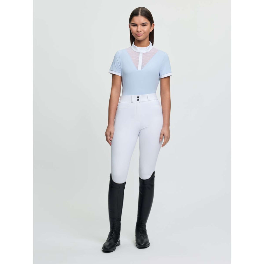 LeMieux Competition Shirt Young Rider Eva Mist