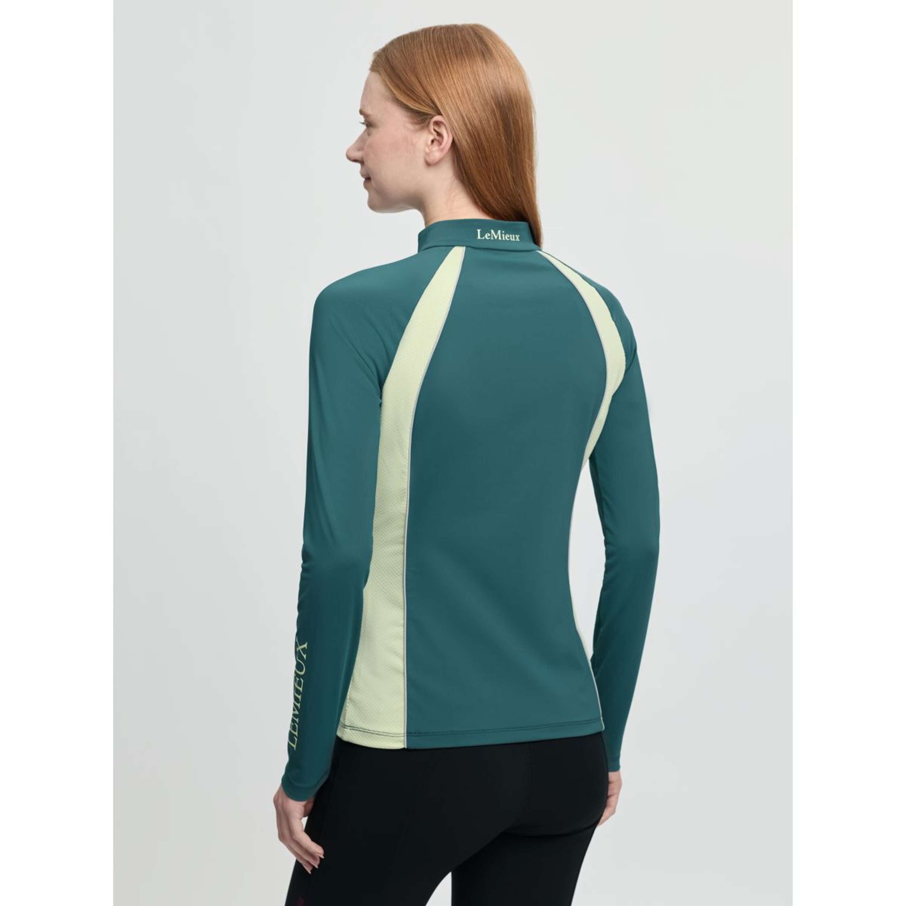 LeMieux Base Layer Philippa Mesh Long Sleeves Jungle