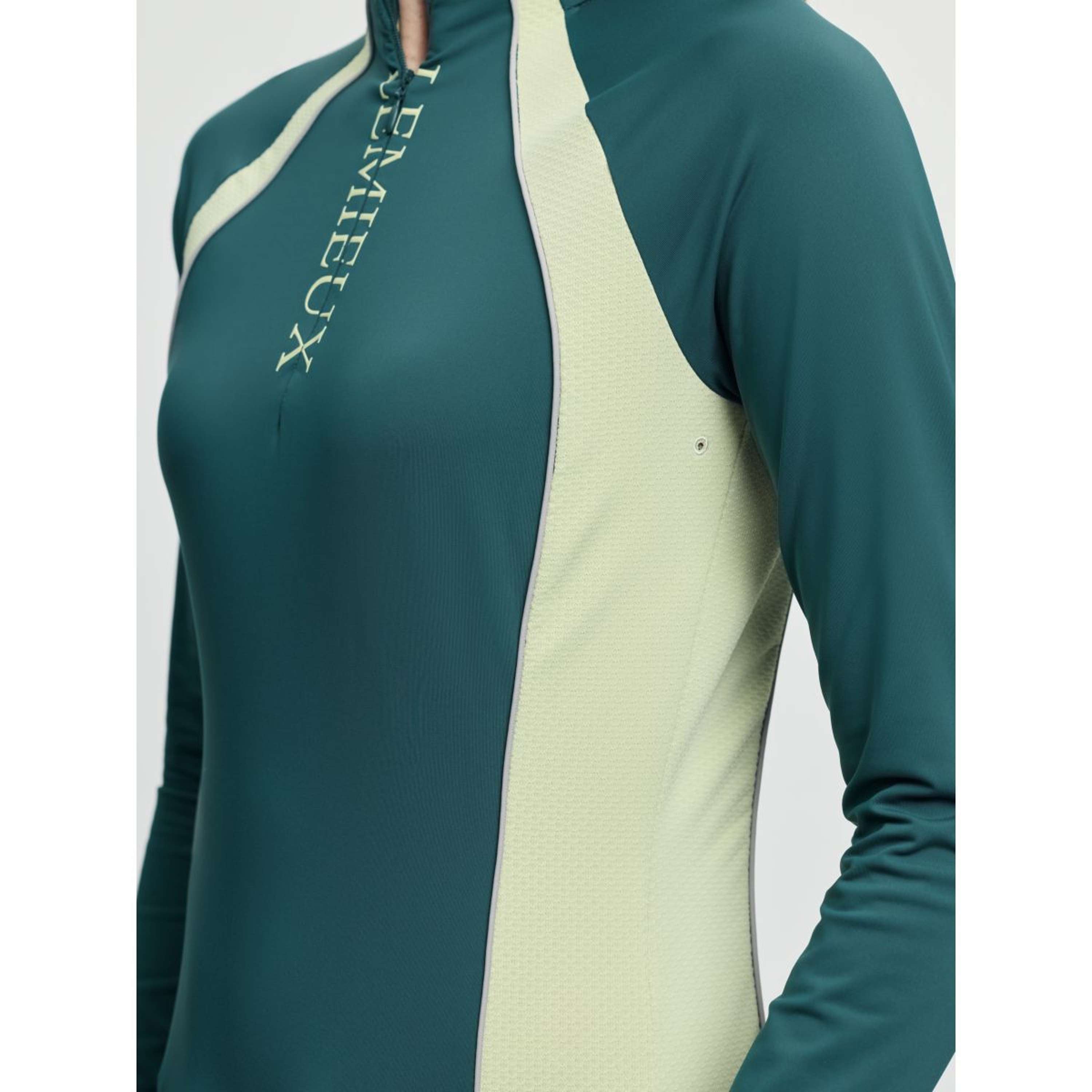 LeMieux Base Layer Philippa Mesh Long Sleeves Jungle