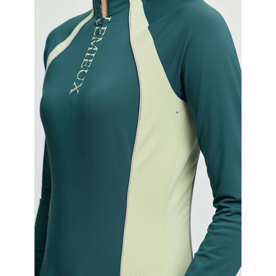 LeMieux Base Layer Philippa Mesh Long Sleeves Jungle