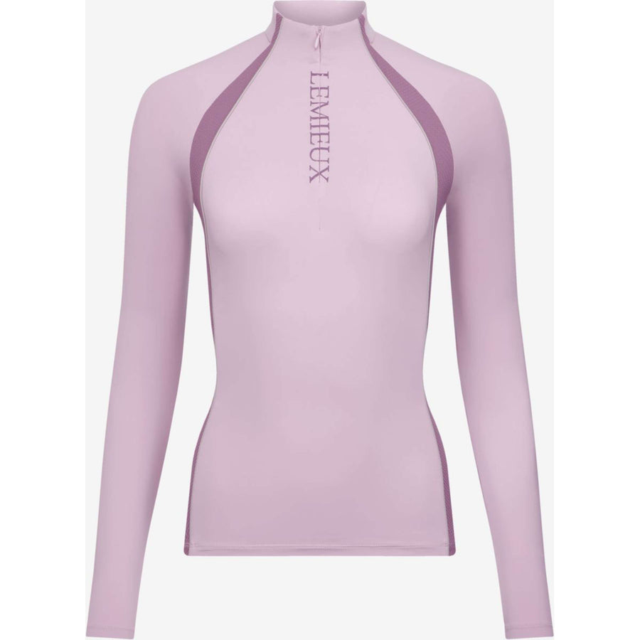 LeMieux Base Layer Philippa Mesh Long Sleeves Fondant