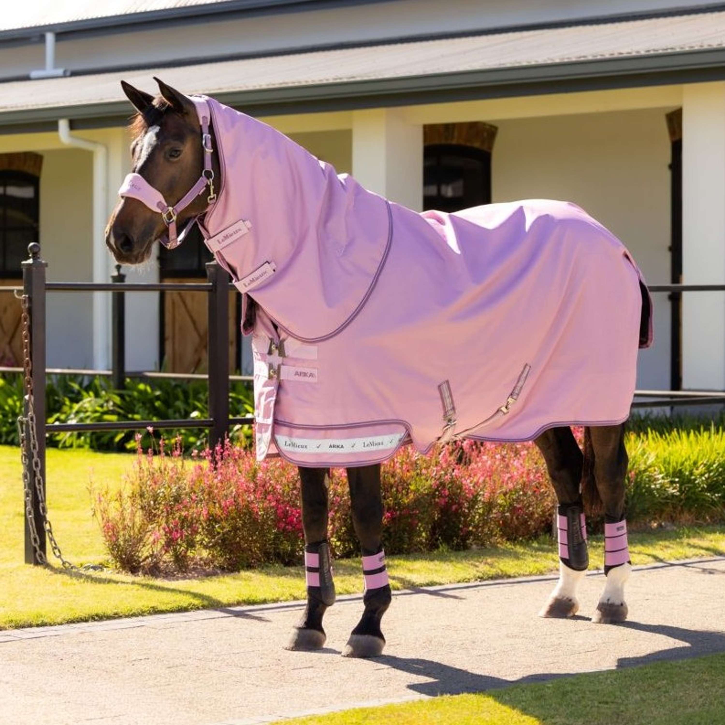 LeMieux Outdoor Rug Arika Ripstop 0g Fondant