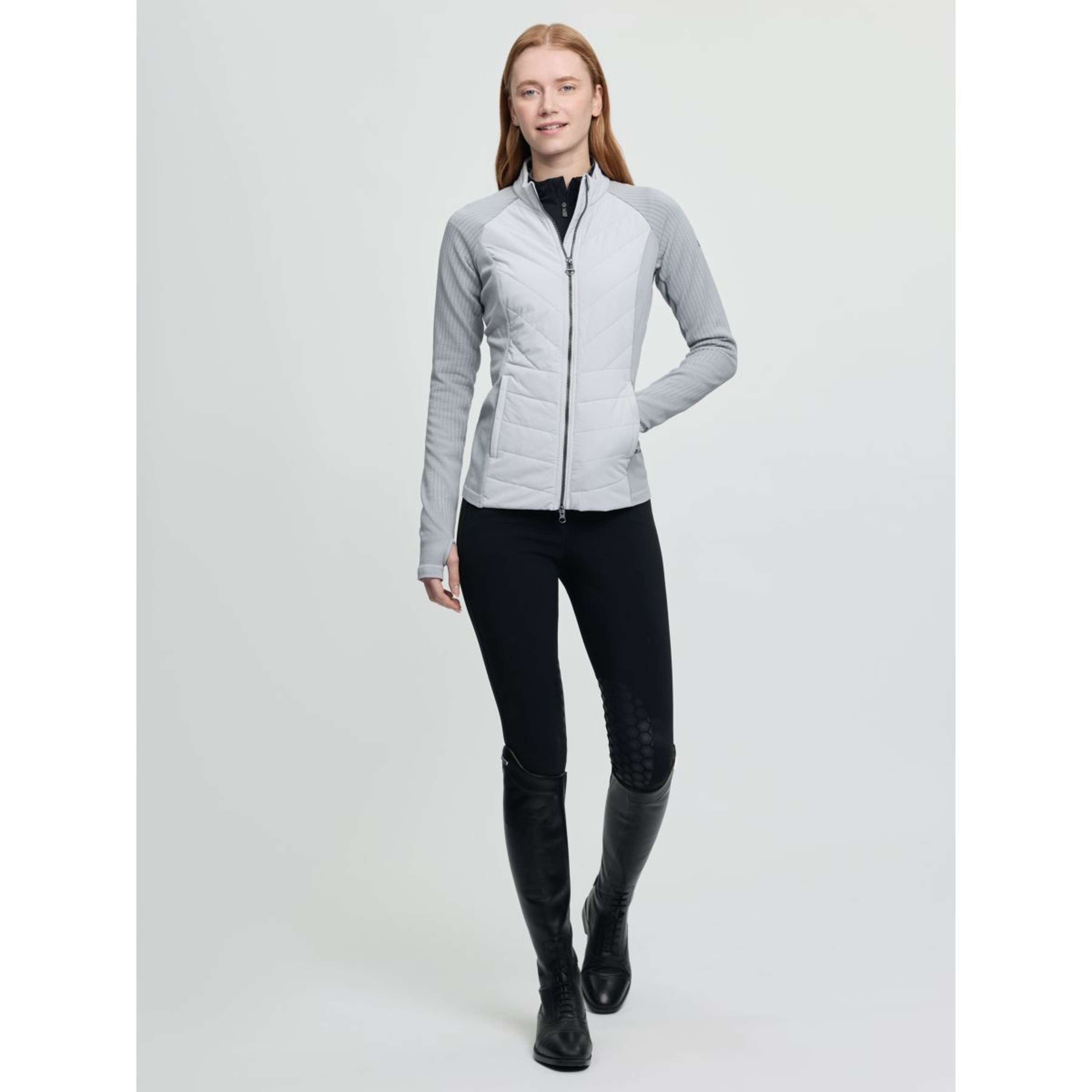 LeMieux Zip-Hoodie Maddie Grey