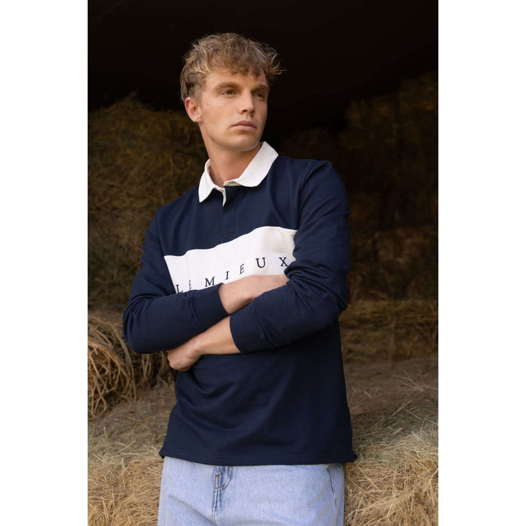 LeMieux Rugbyshirt Men Navy