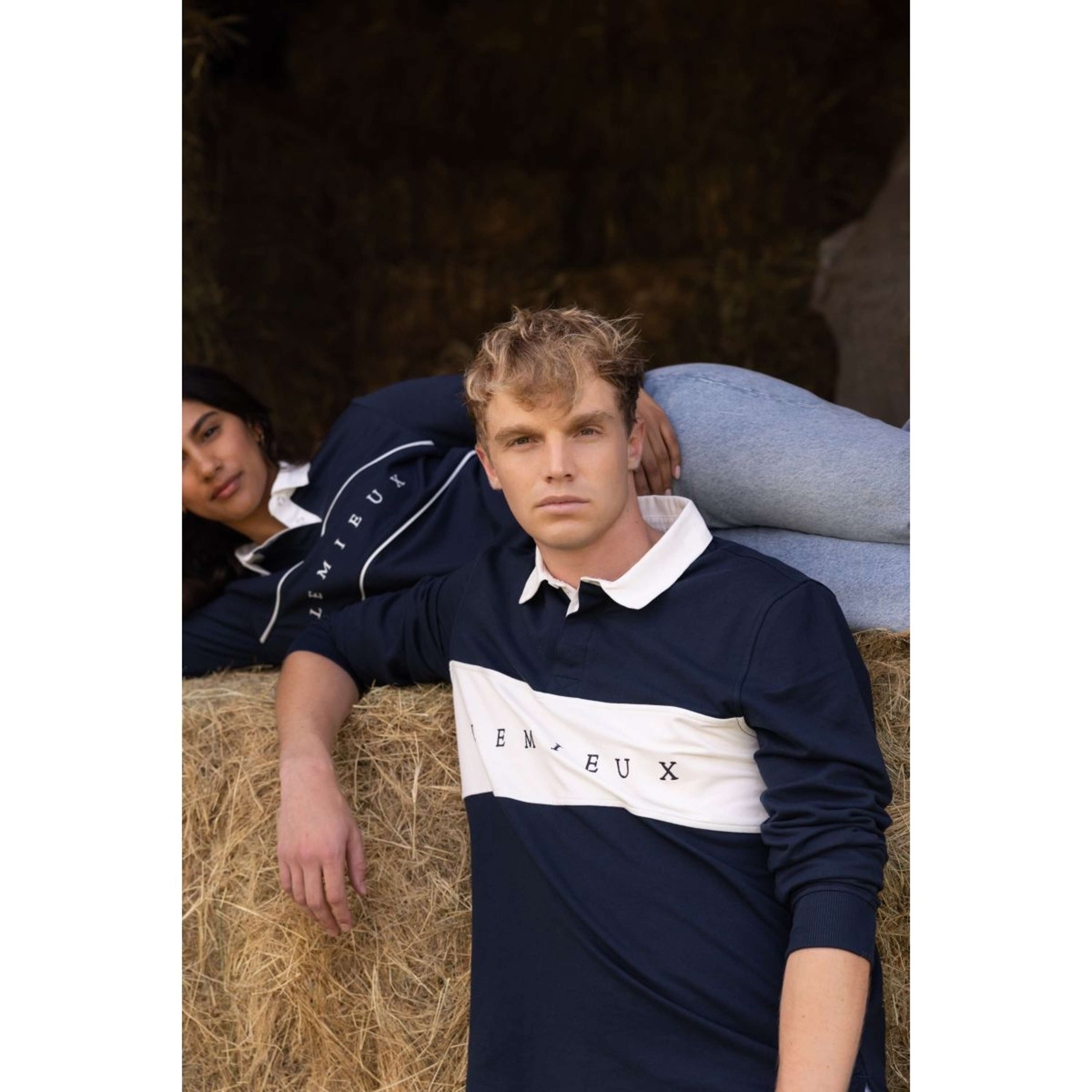 LeMieux Rugbyshirt Men Navy
