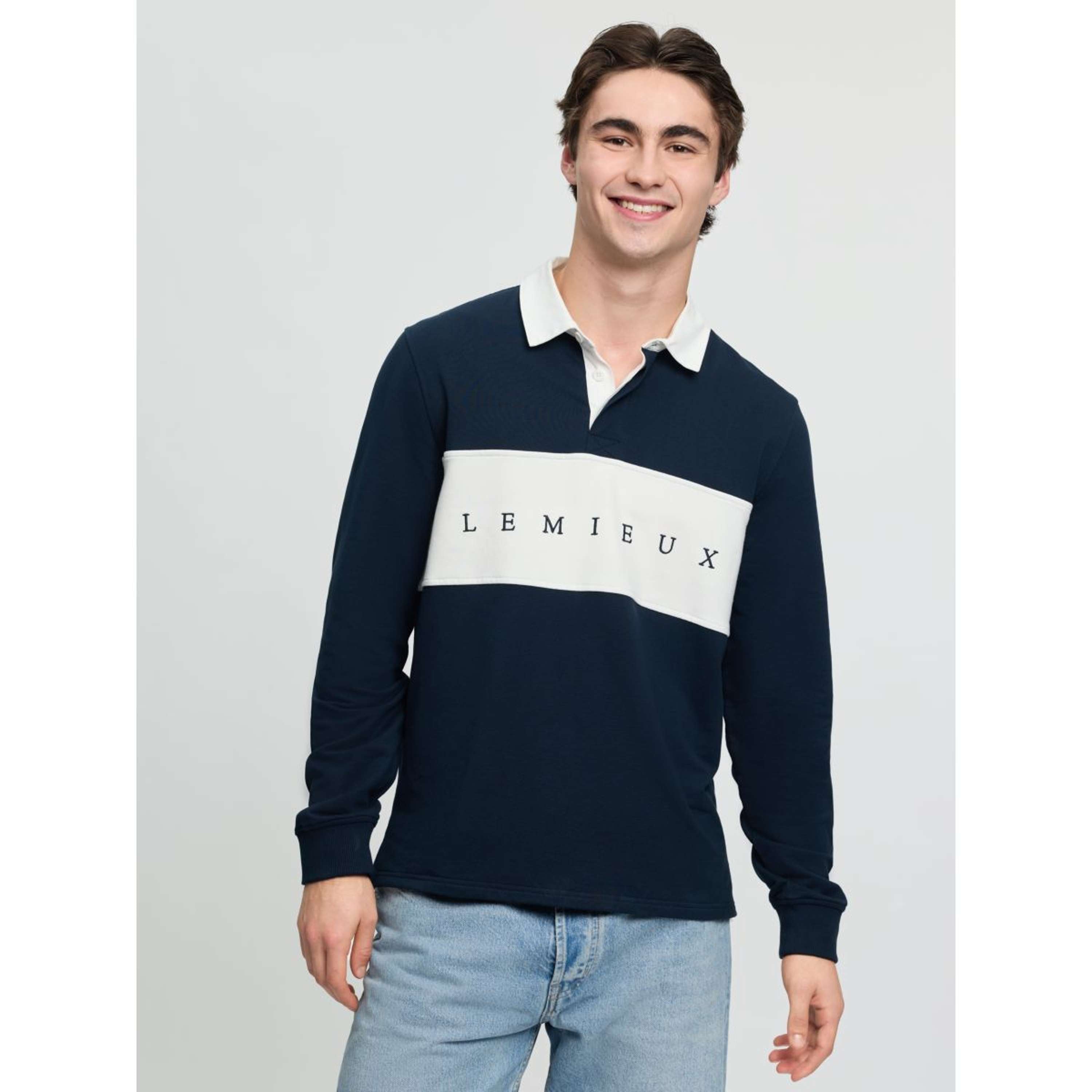 LeMieux Rugbyshirt Men Navy