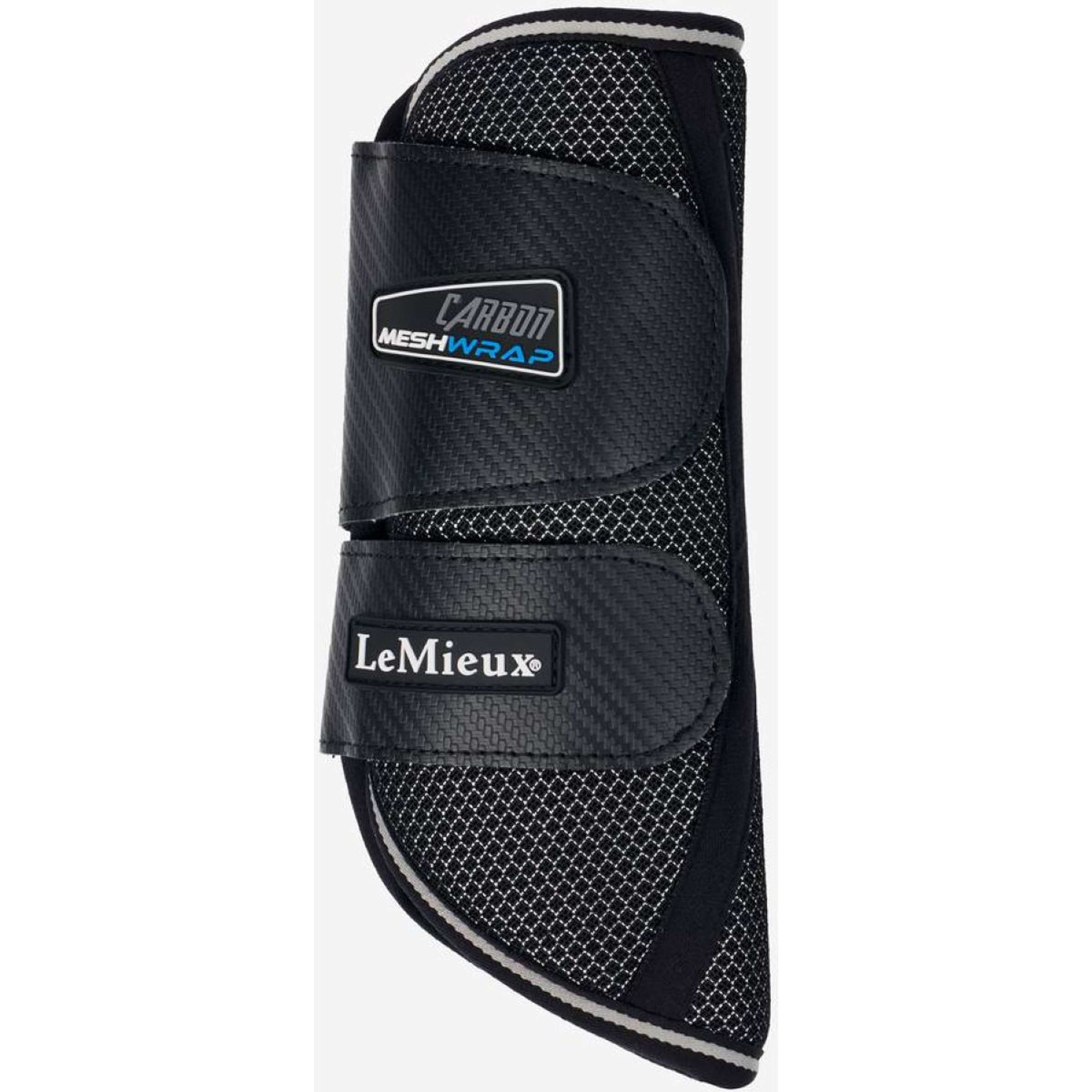 LeMieux Leg Protectors Carbon Mesh Black