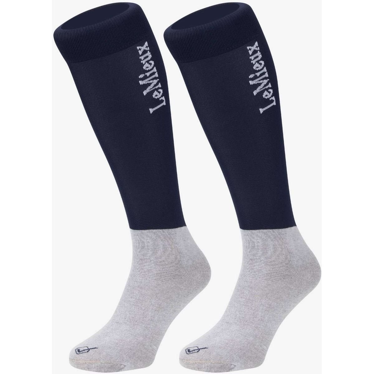 LeMieux Socks Competition Twin Pack Navy