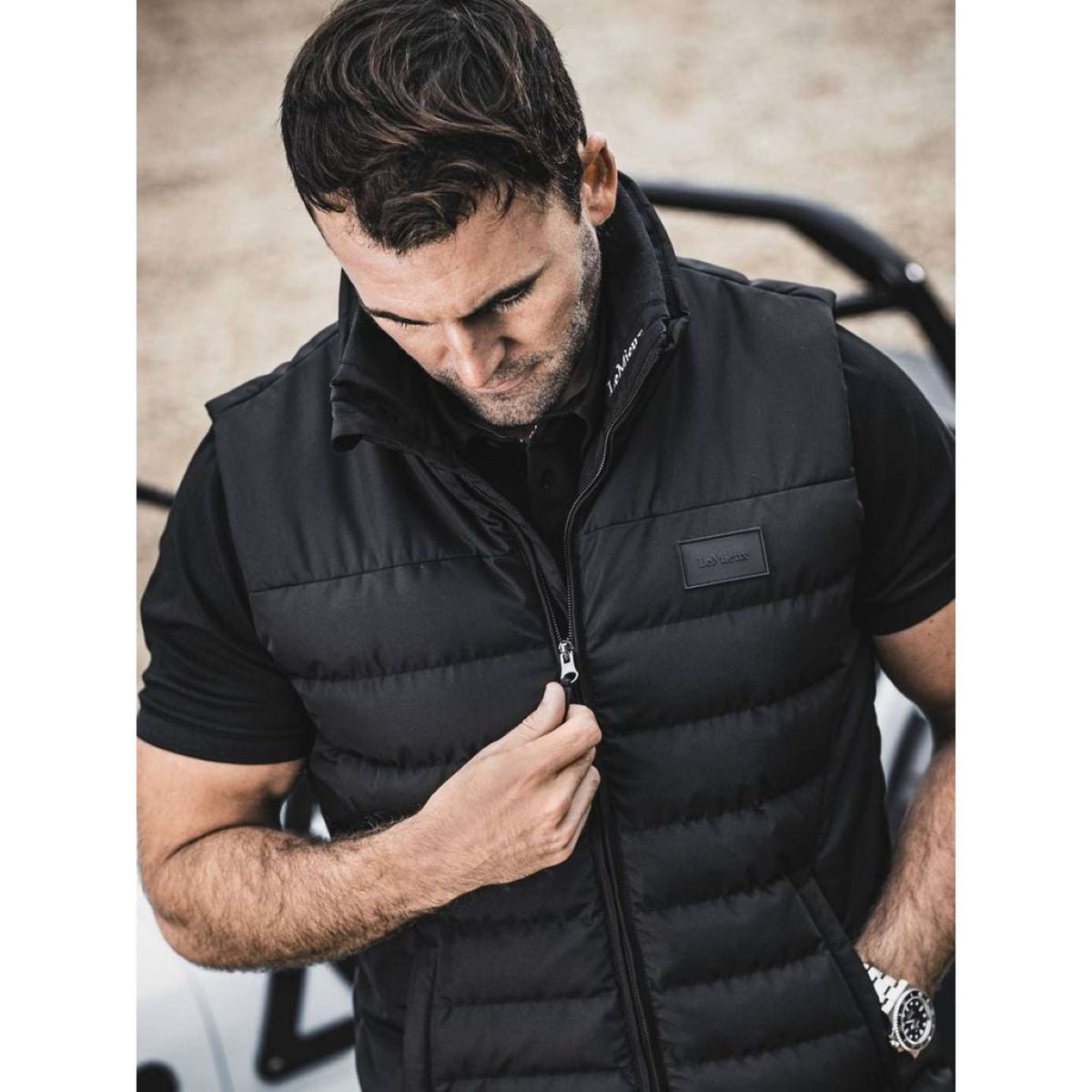 LeMieux Bodywarmer Men Black