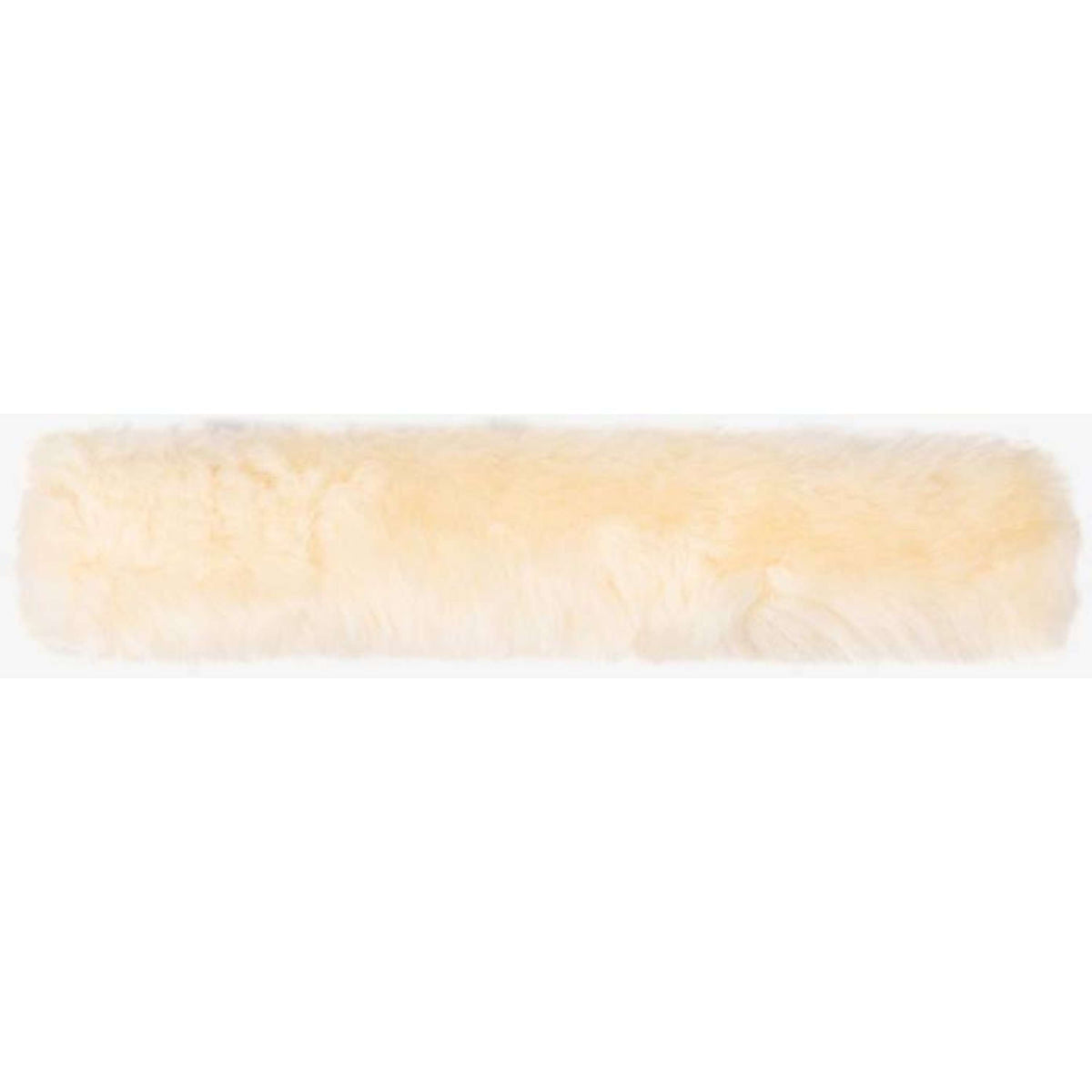 LeMieux Fur Padded Nose Band Faux Lambswool Naturel