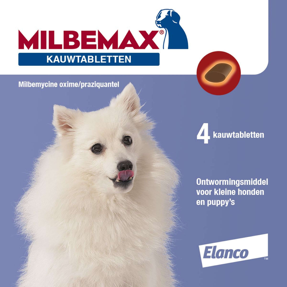 Milbemax Chewing Tablet Tasty Small Do/Puppy 4 Tablets