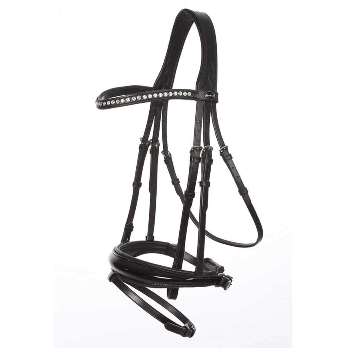 Kavalkade Bridle Charlotte DR Black/Lack