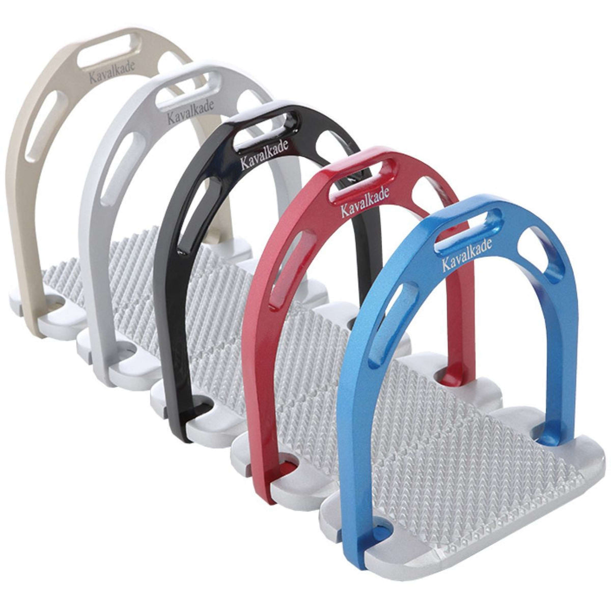 Kavalkade Stirrups Alu Red