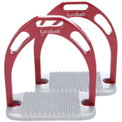 Kavalkade Stirrups Alu Red