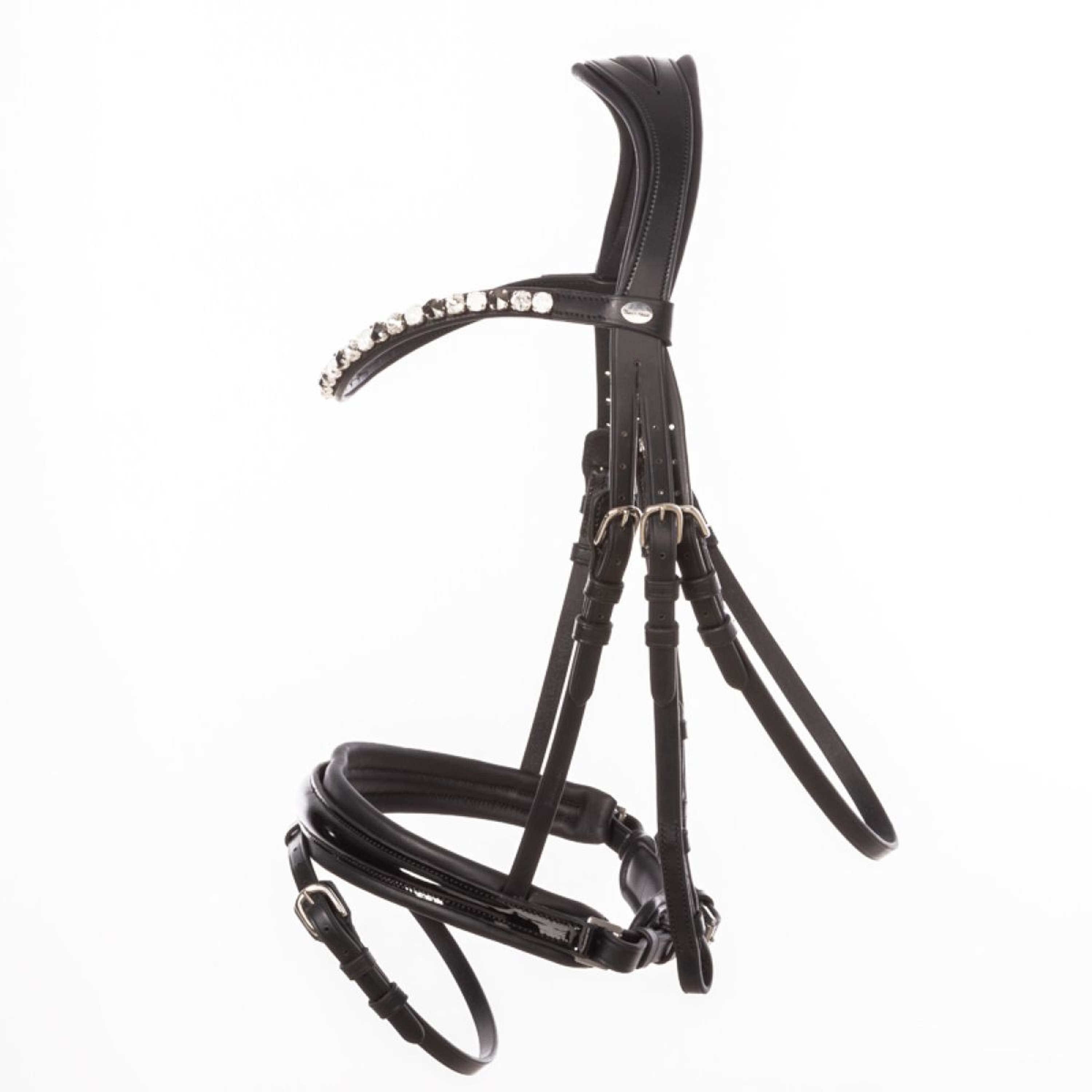 Kavalkade Bridle Zora Black/Patent/Black