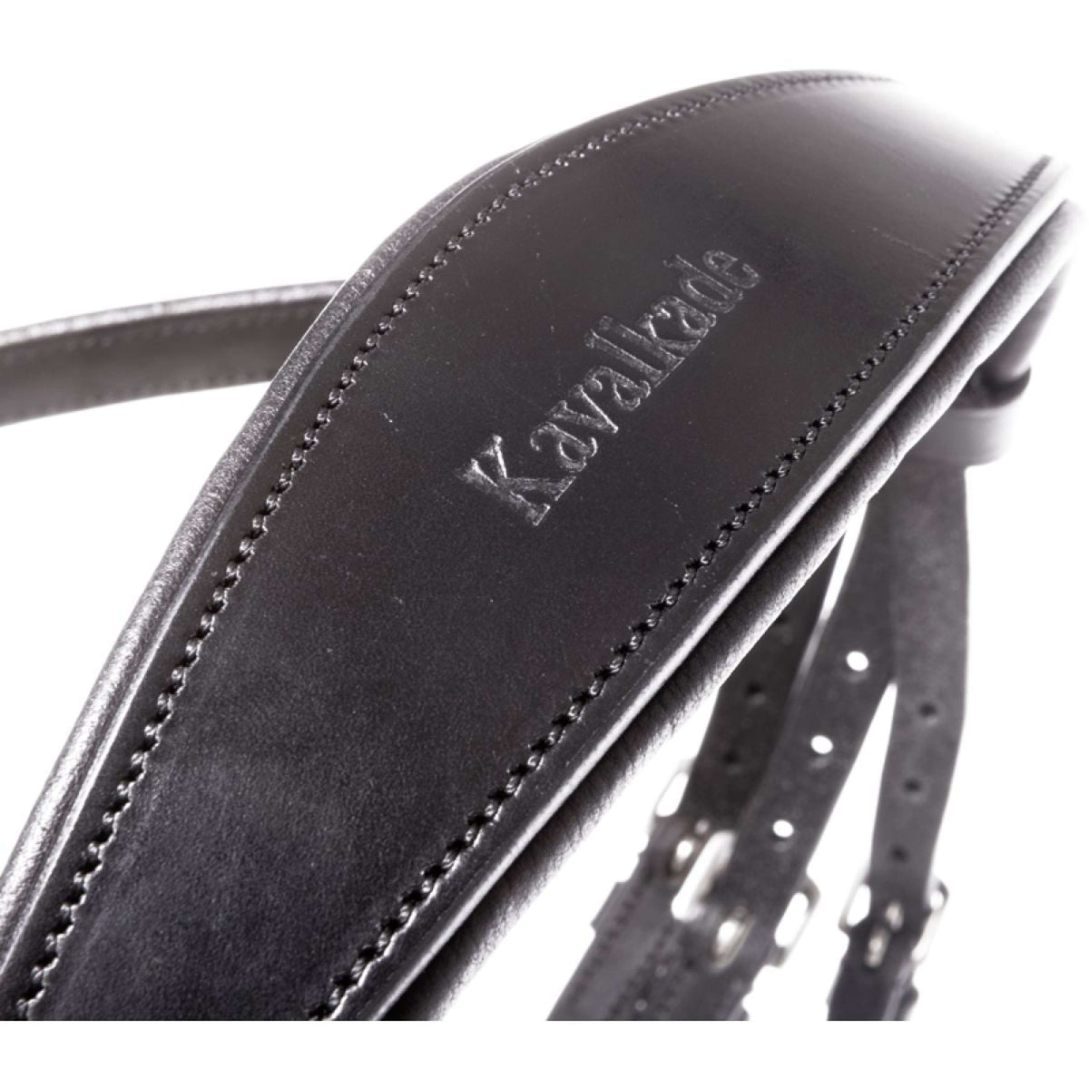 Kavalkade Bridle Charlotte DR Black/White/Lack