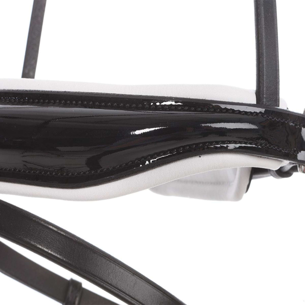 Kavalkade Bridle Charlotte DR Black/White/Lack