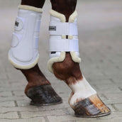 Kavalkade Dressageboots with Fake Fur White