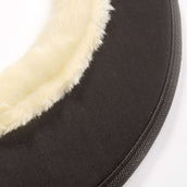 Kavalkade Bell Boots with Fake Fur Black