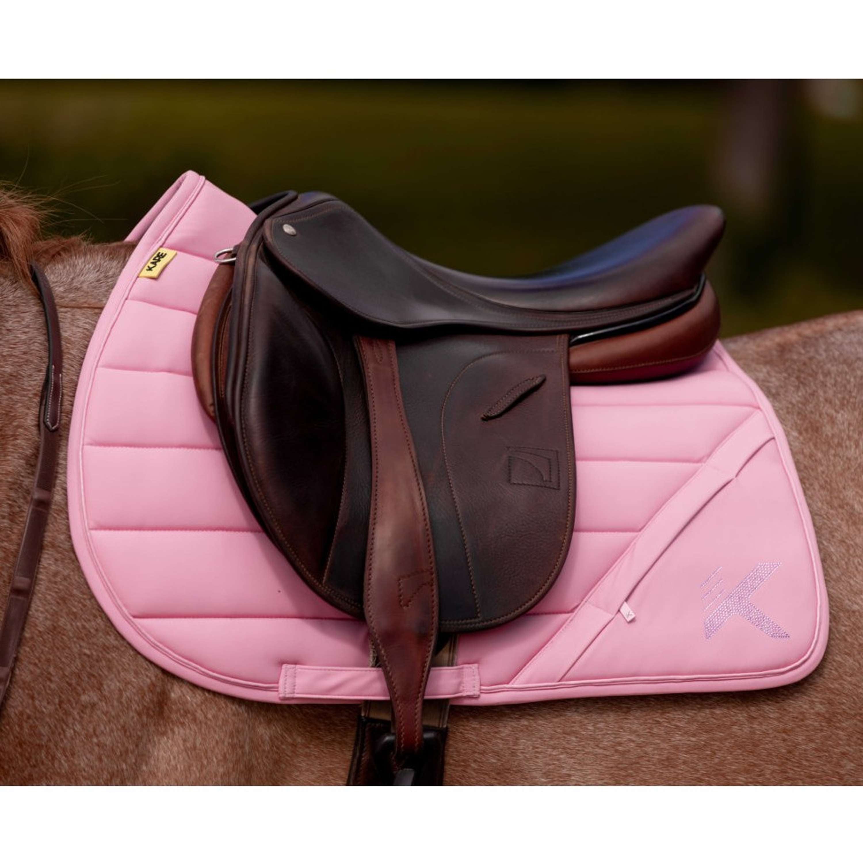 K by EQUITHÈME Saddlepad Vega All Purpose Pink