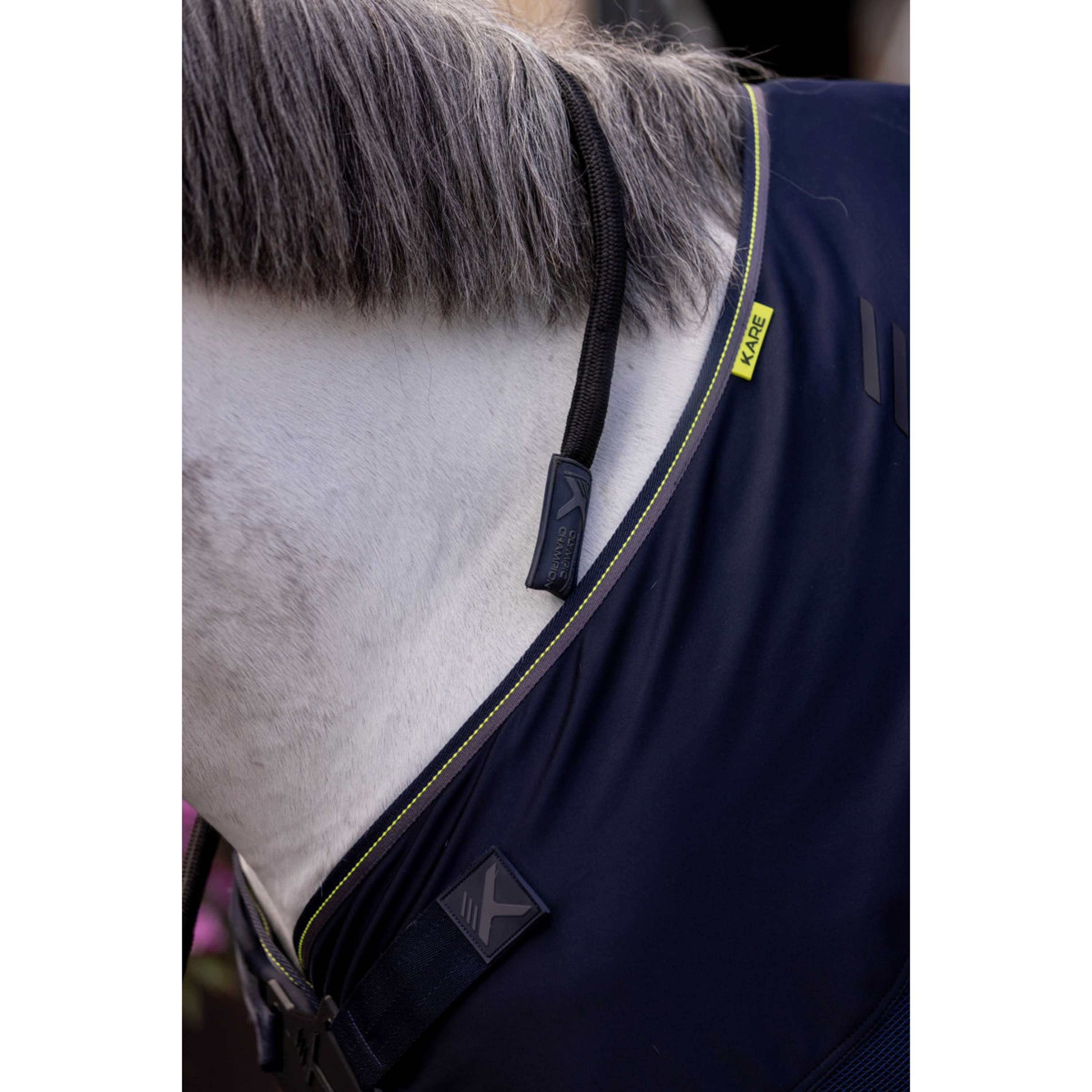 K by EQUITHÈME Lead Rope Triton with Carabiner Black