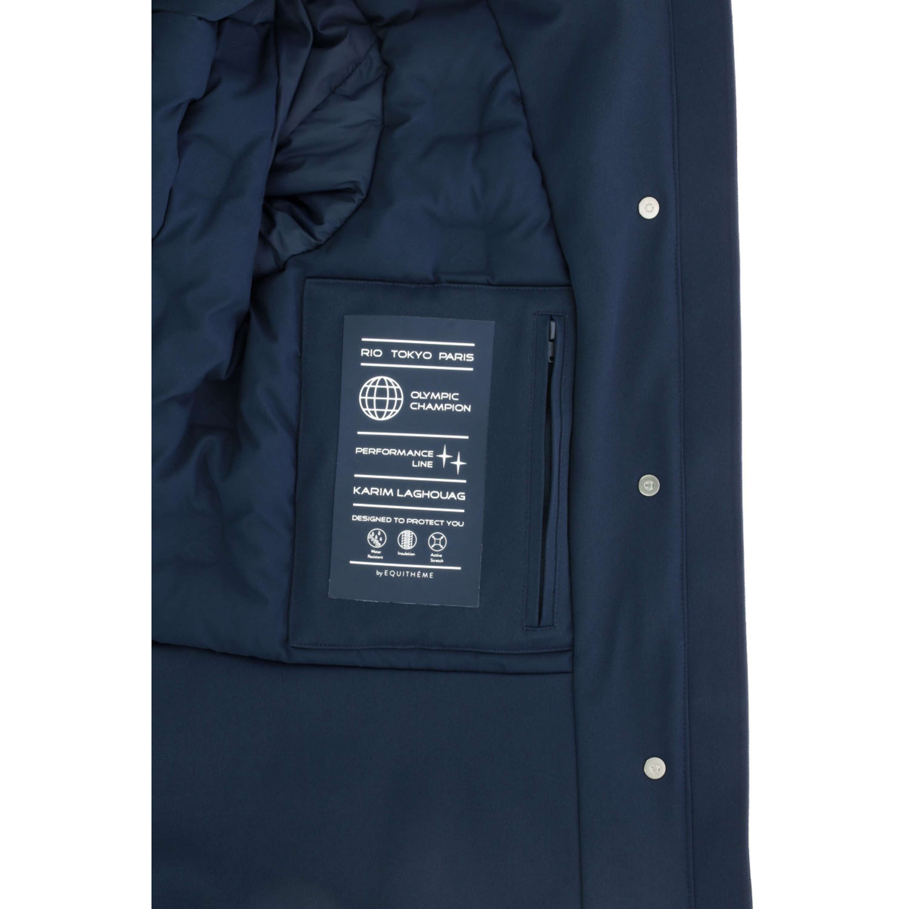 K by EQUITHÈME Jacket Power Navy